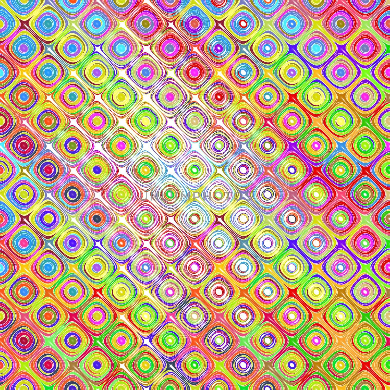 colorful sketch blocks pattern by weknow