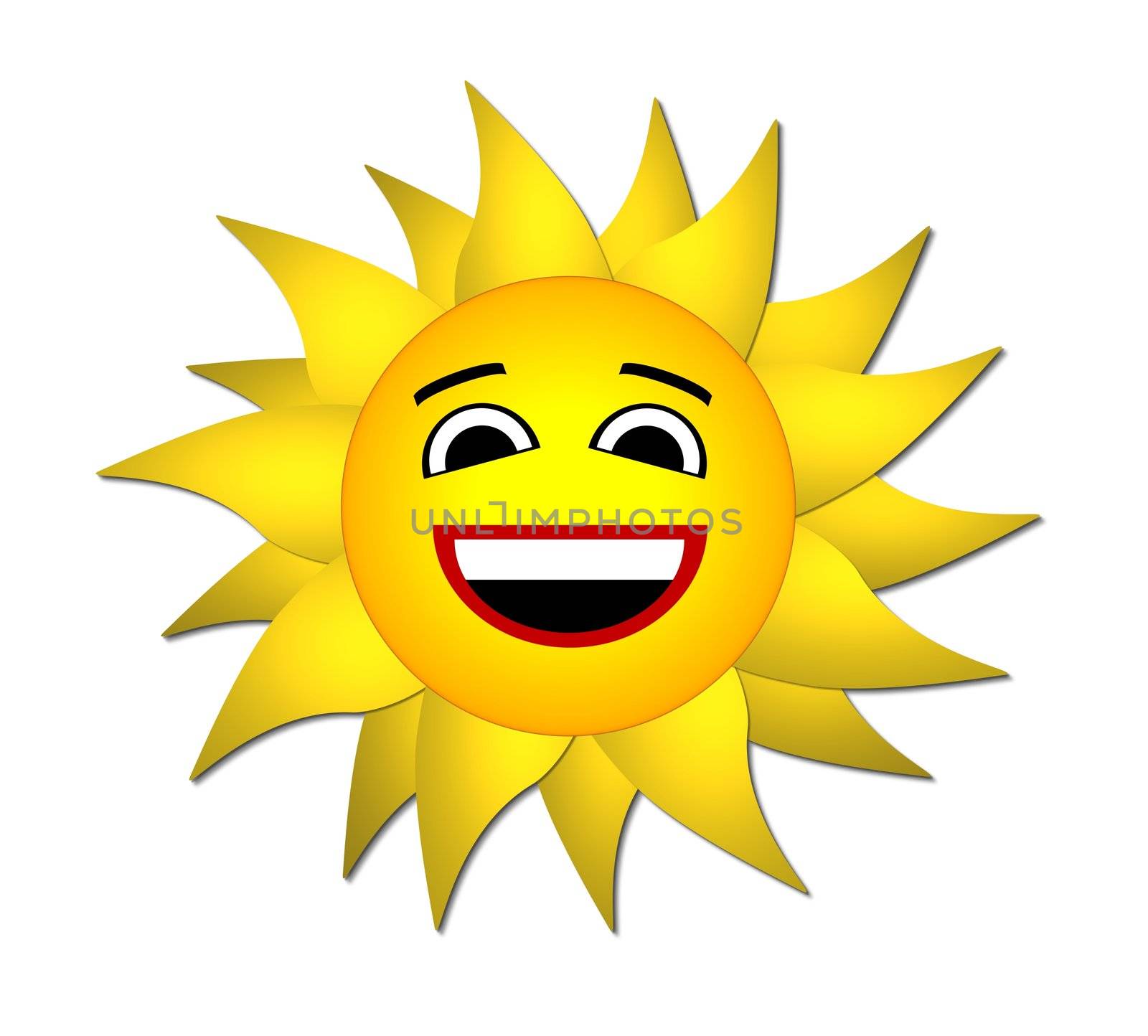 smiling sun