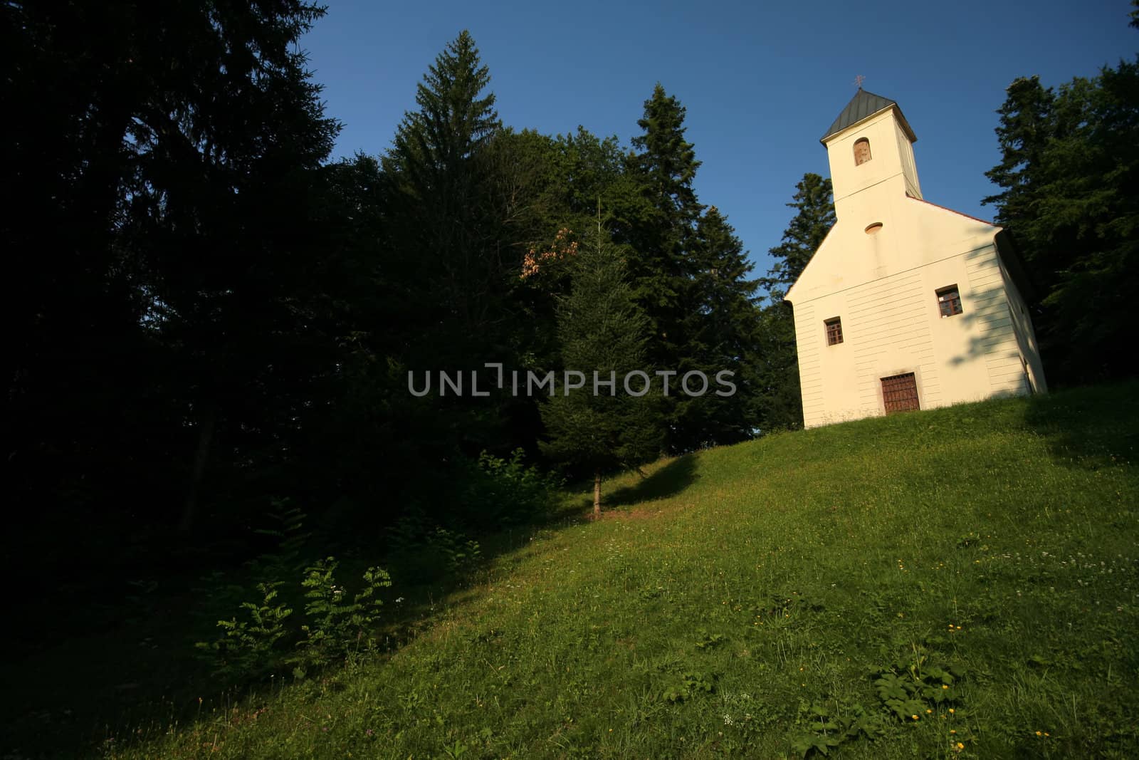 Chapel on top of hill