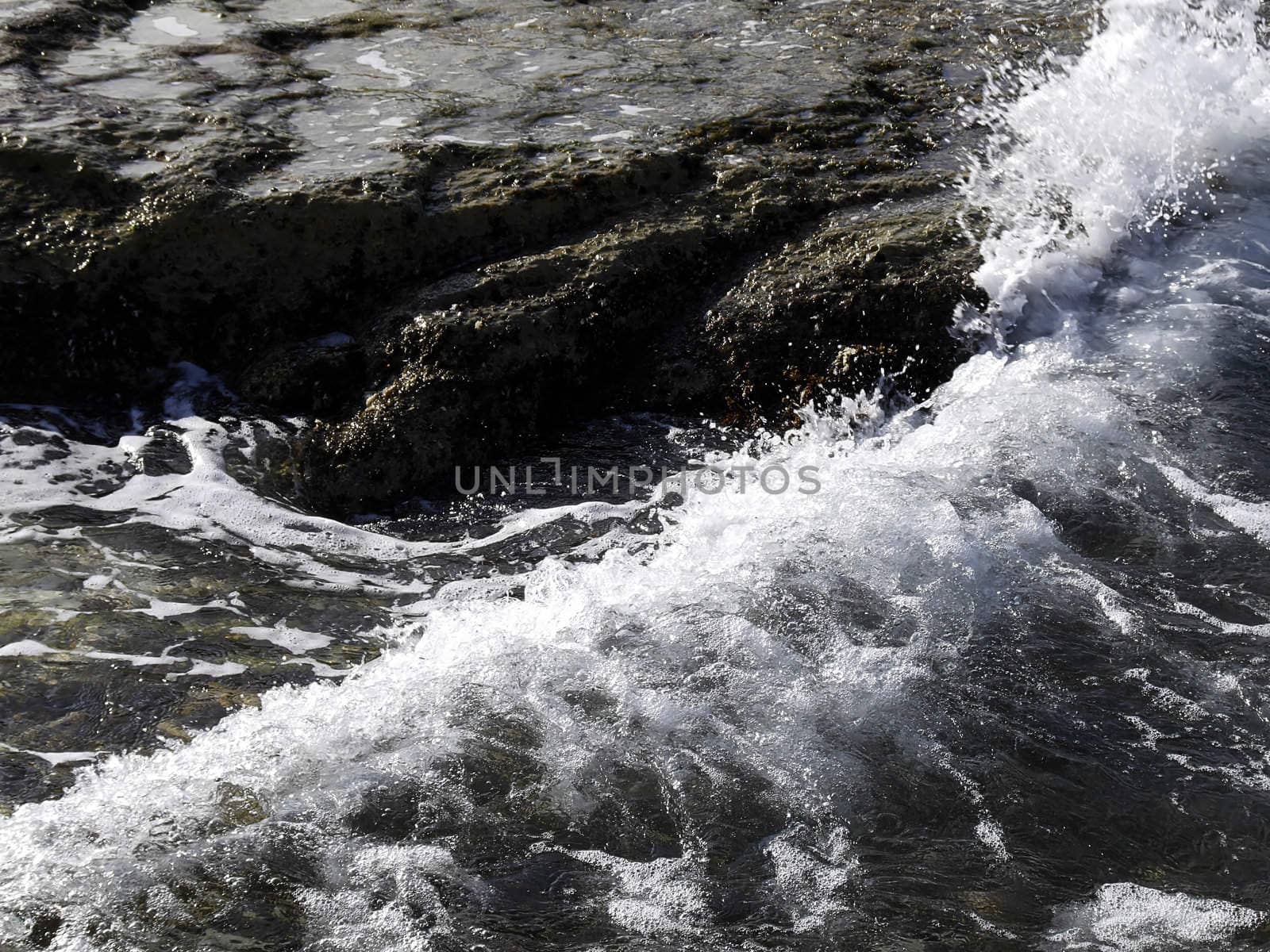 Waves Crashing by PhotoWorks