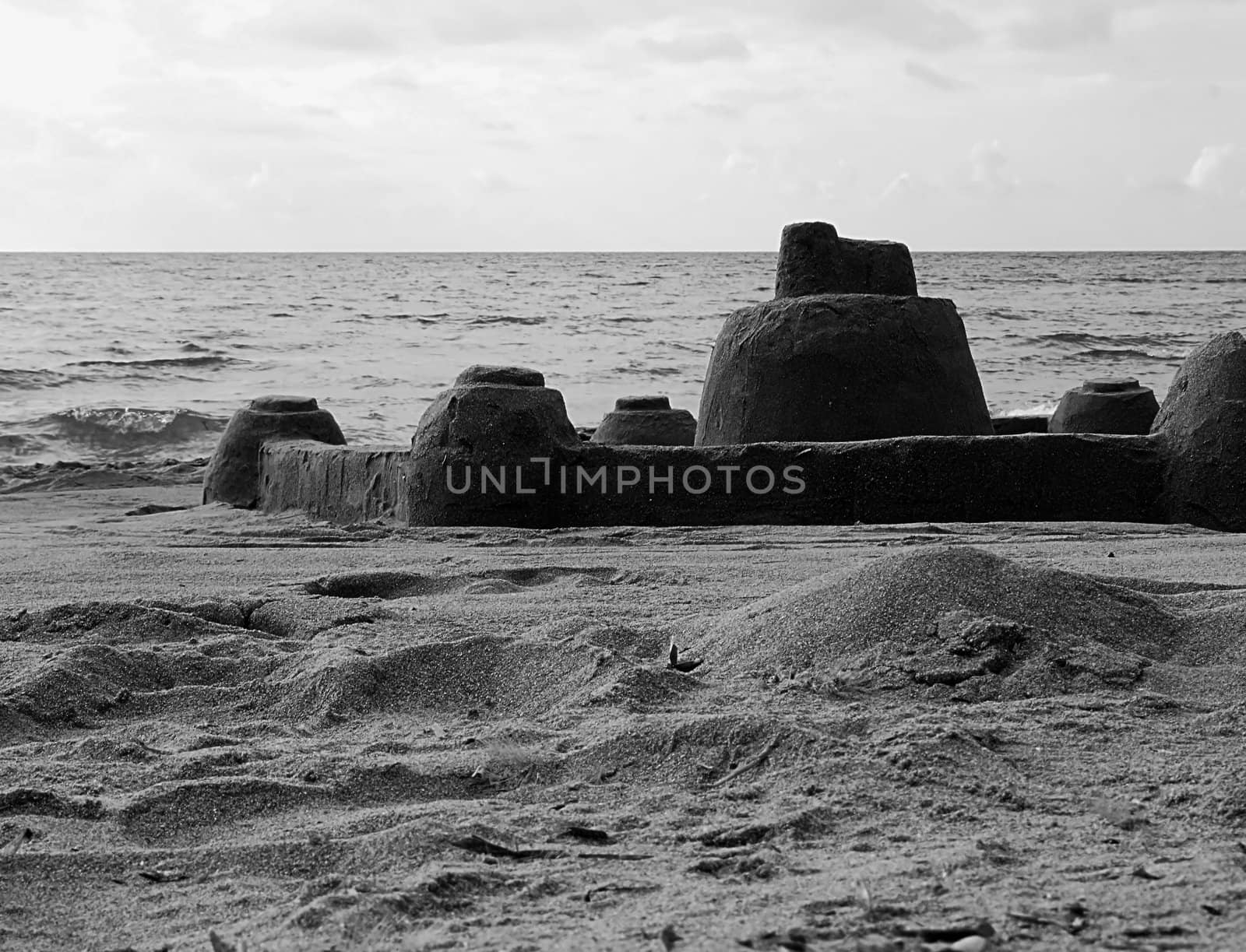 Sandcastle Series - images depicting various sculptures in the sand on Malta's beaches