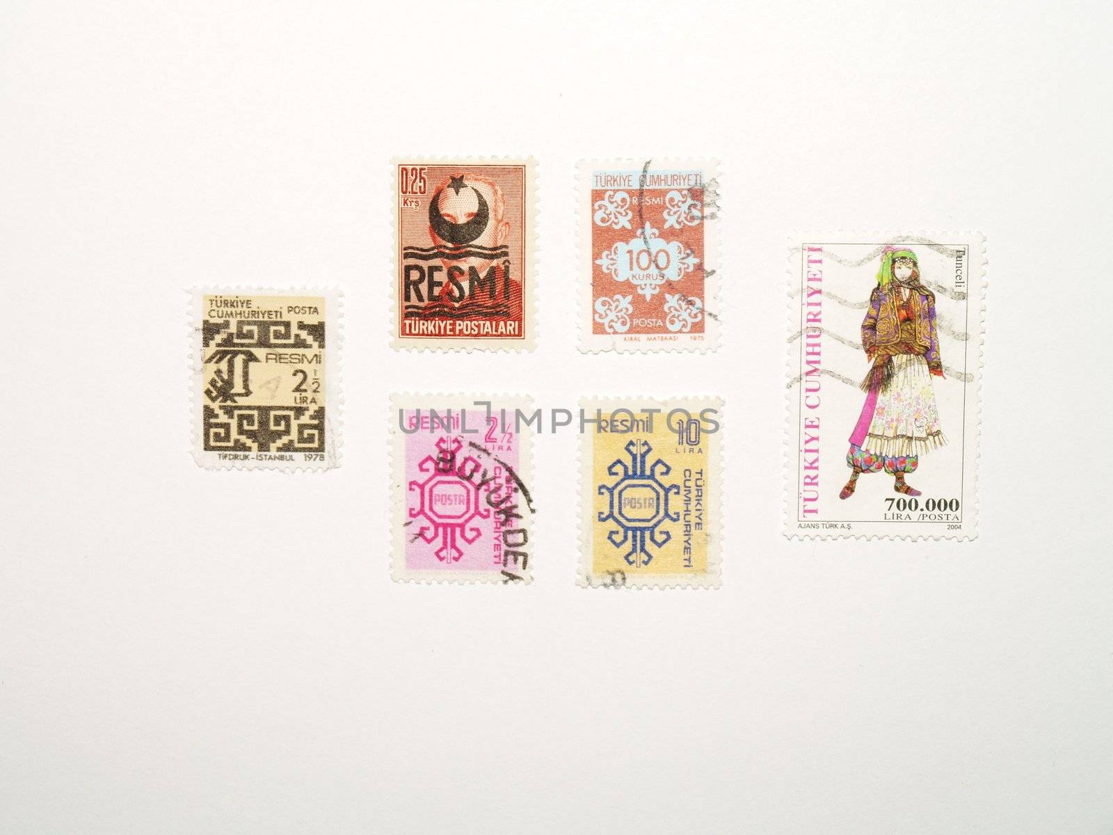 turkish stamps by viviolsen