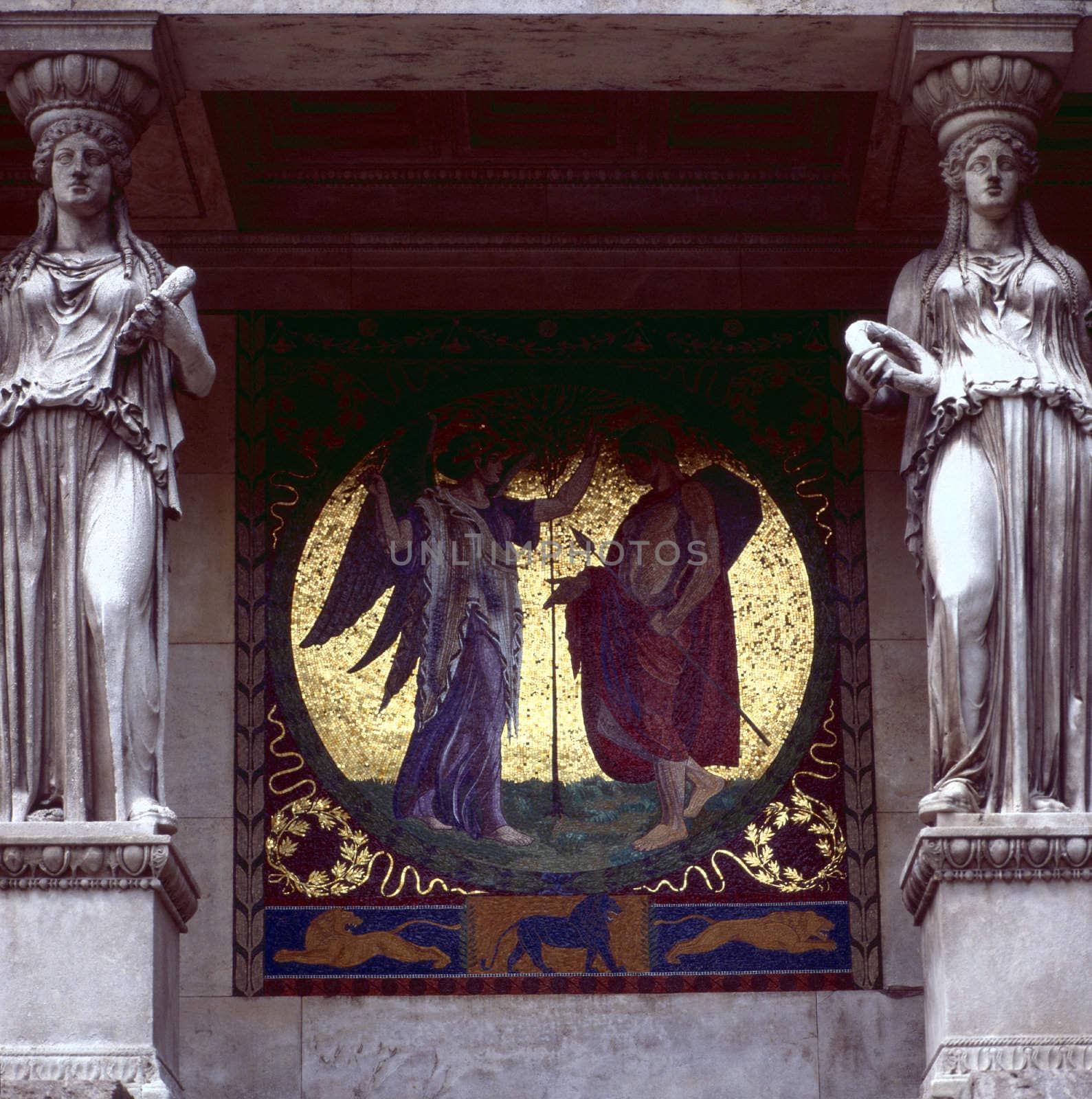 Statue of Peace Angel in Munich