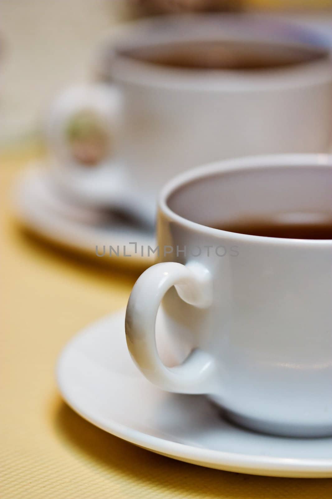 beverage series: macro picture, cup of tea