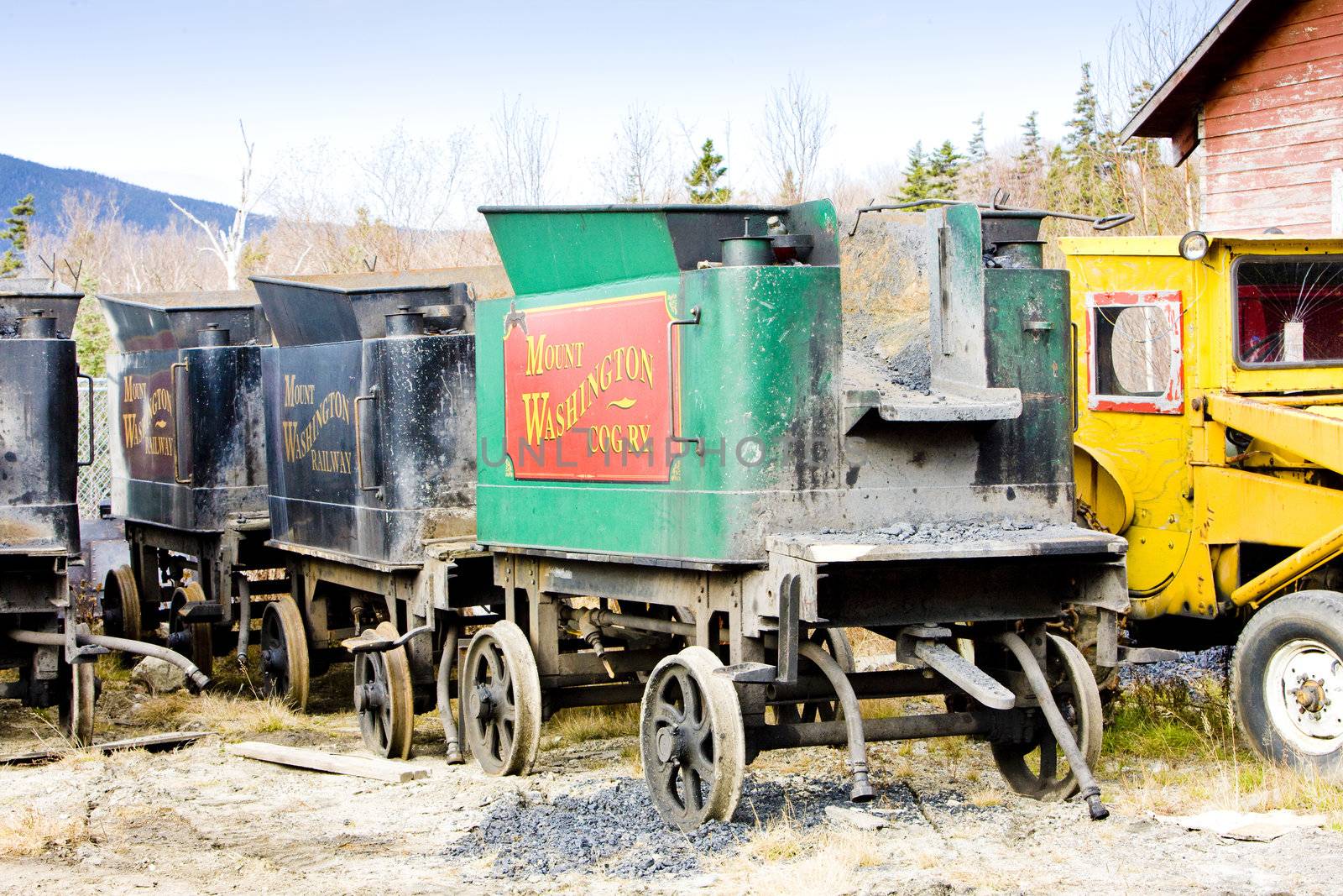 Mount Washington Cog Railway, Bretton Woods, New Hampshire, USA