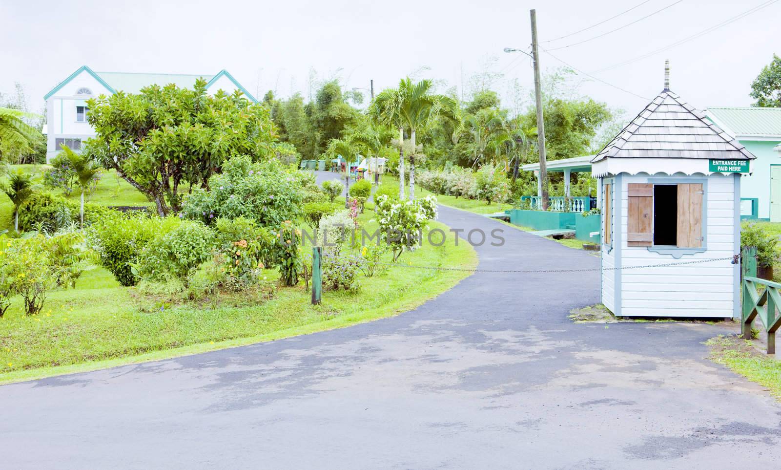 entrance to Grand Etang National Park, Grenada