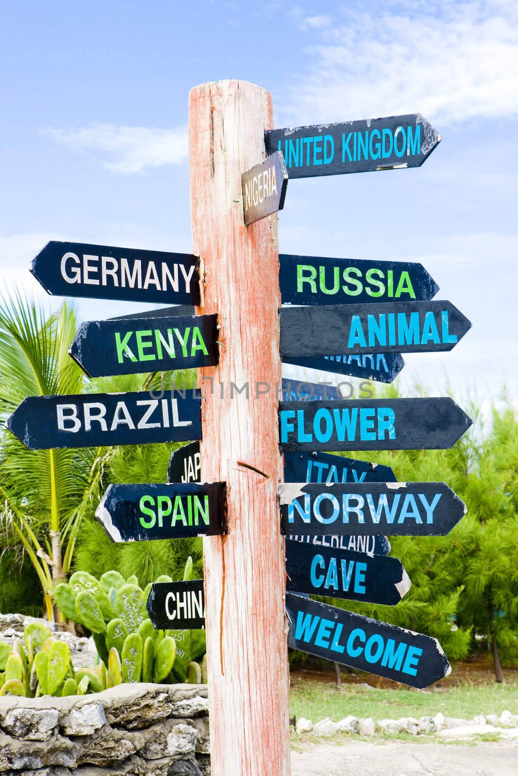 guidepost, North Point, Barbados