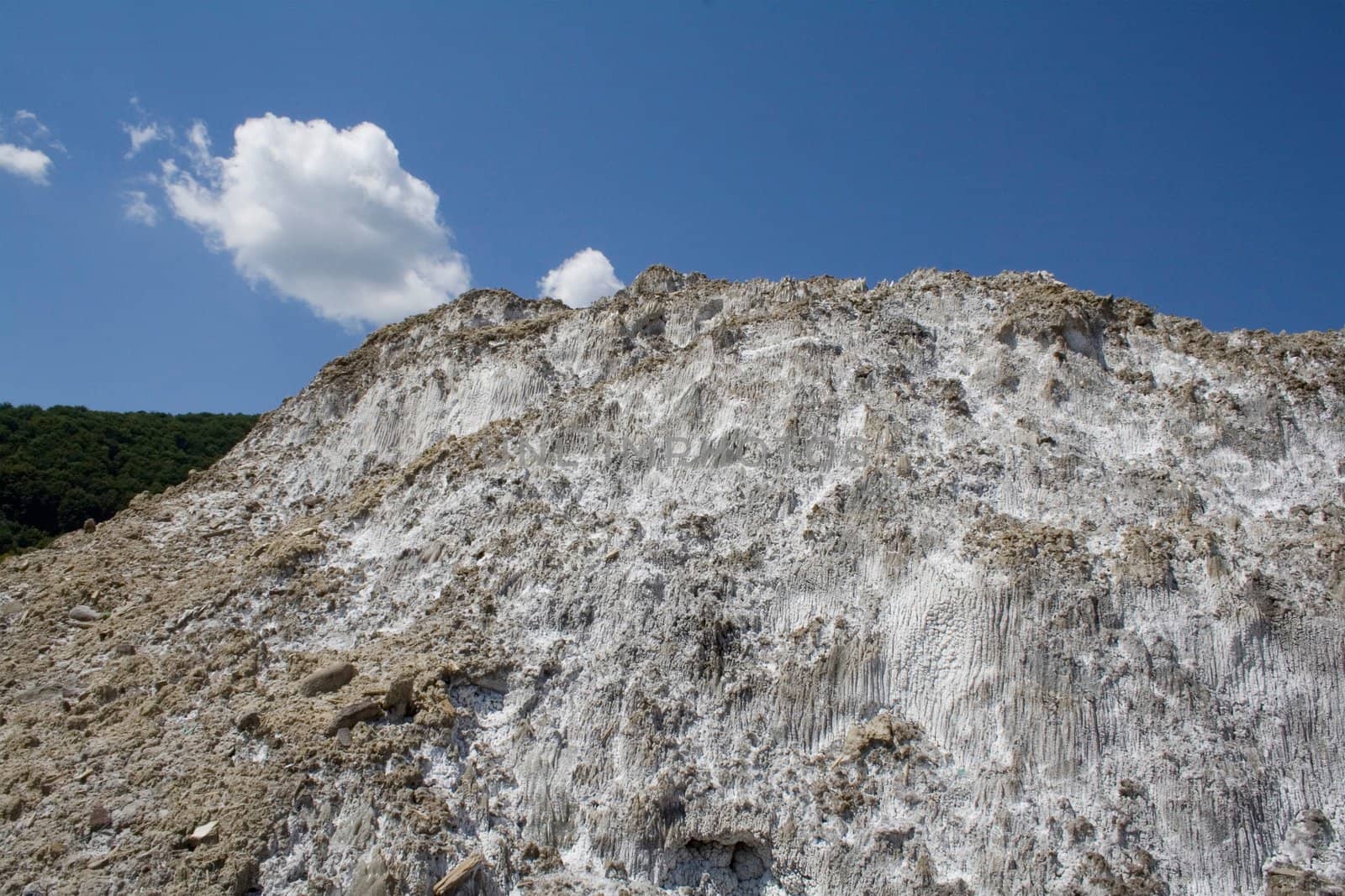 salt texture in salt canyon - transylvania