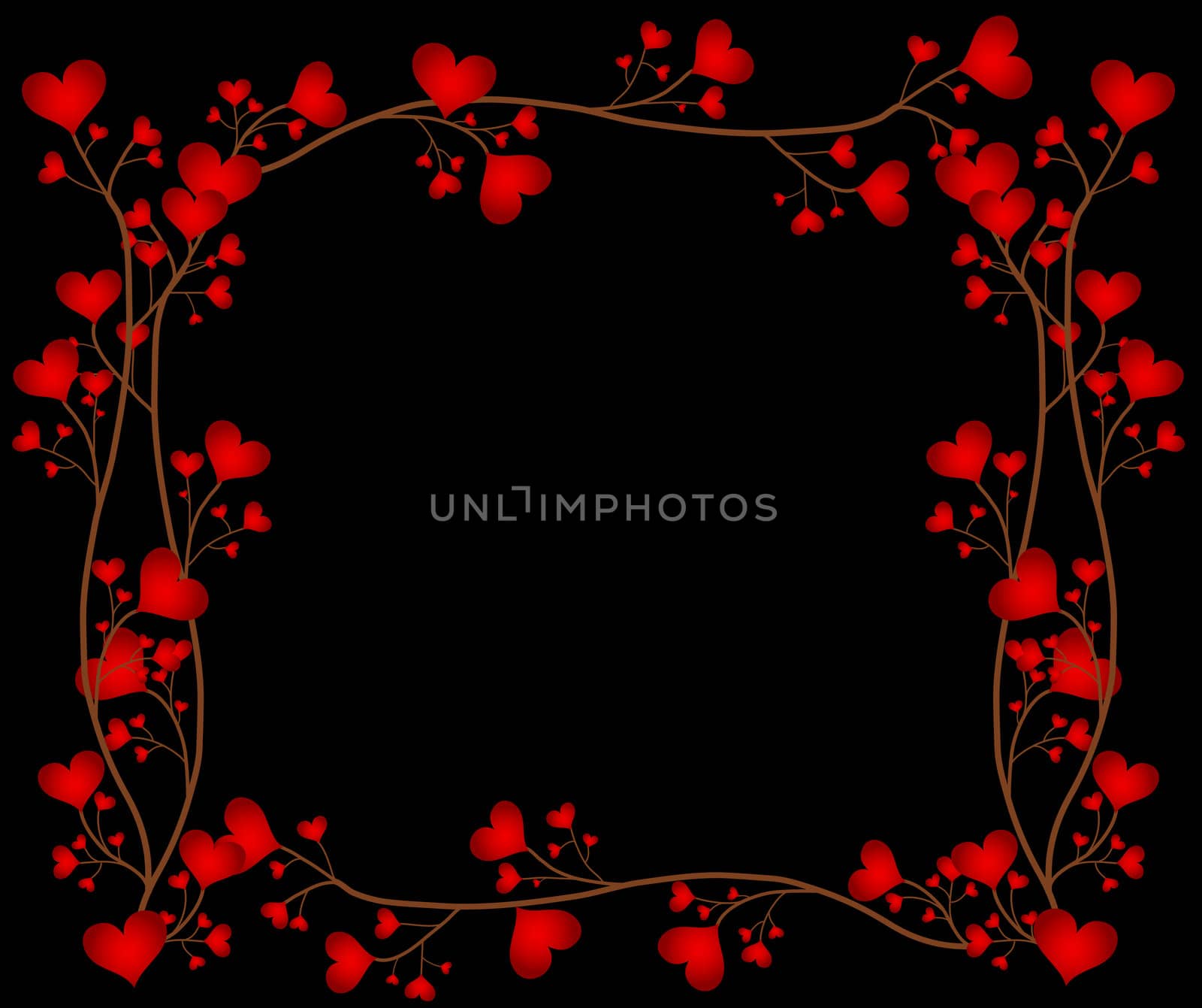 Love Flower Frame by peromarketing