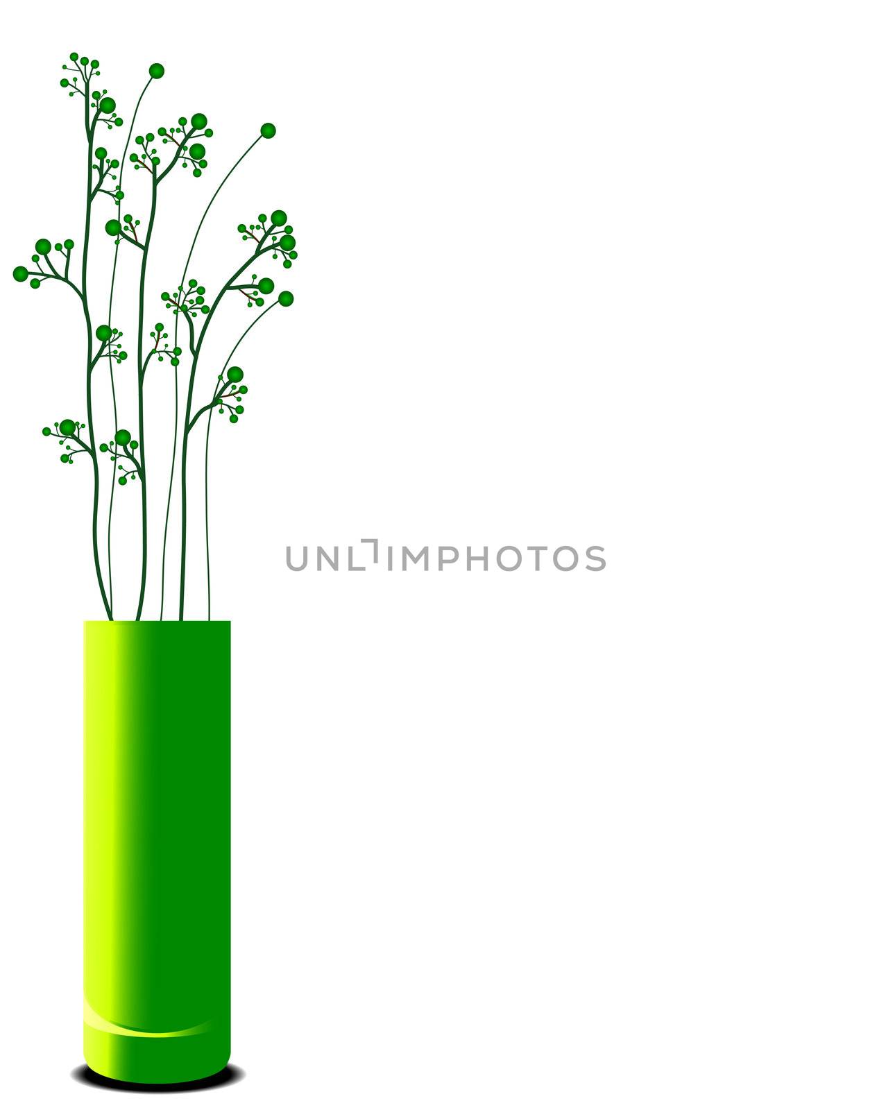 beautiful flowers in a vase by peromarketing