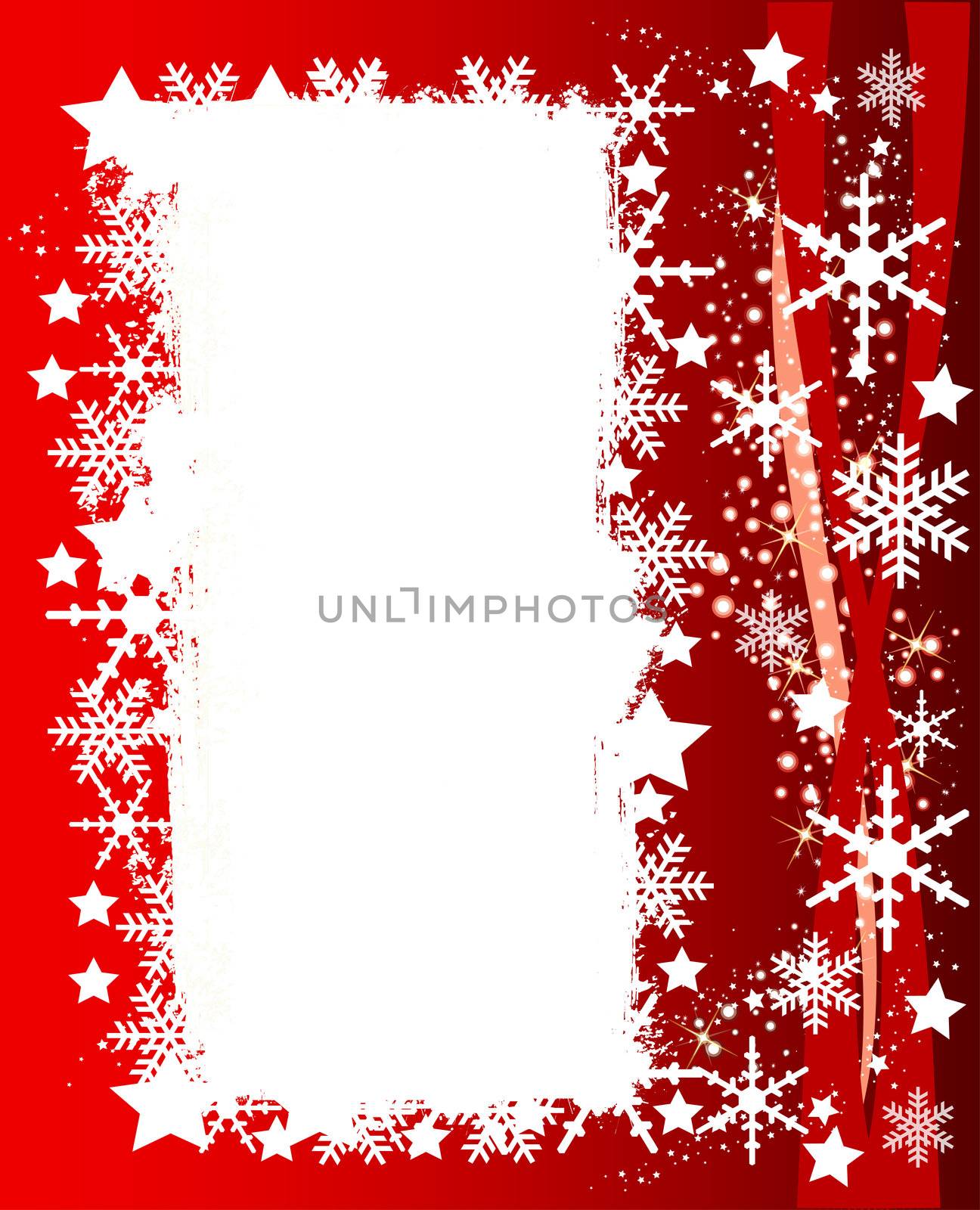 red christmas background- space for your text