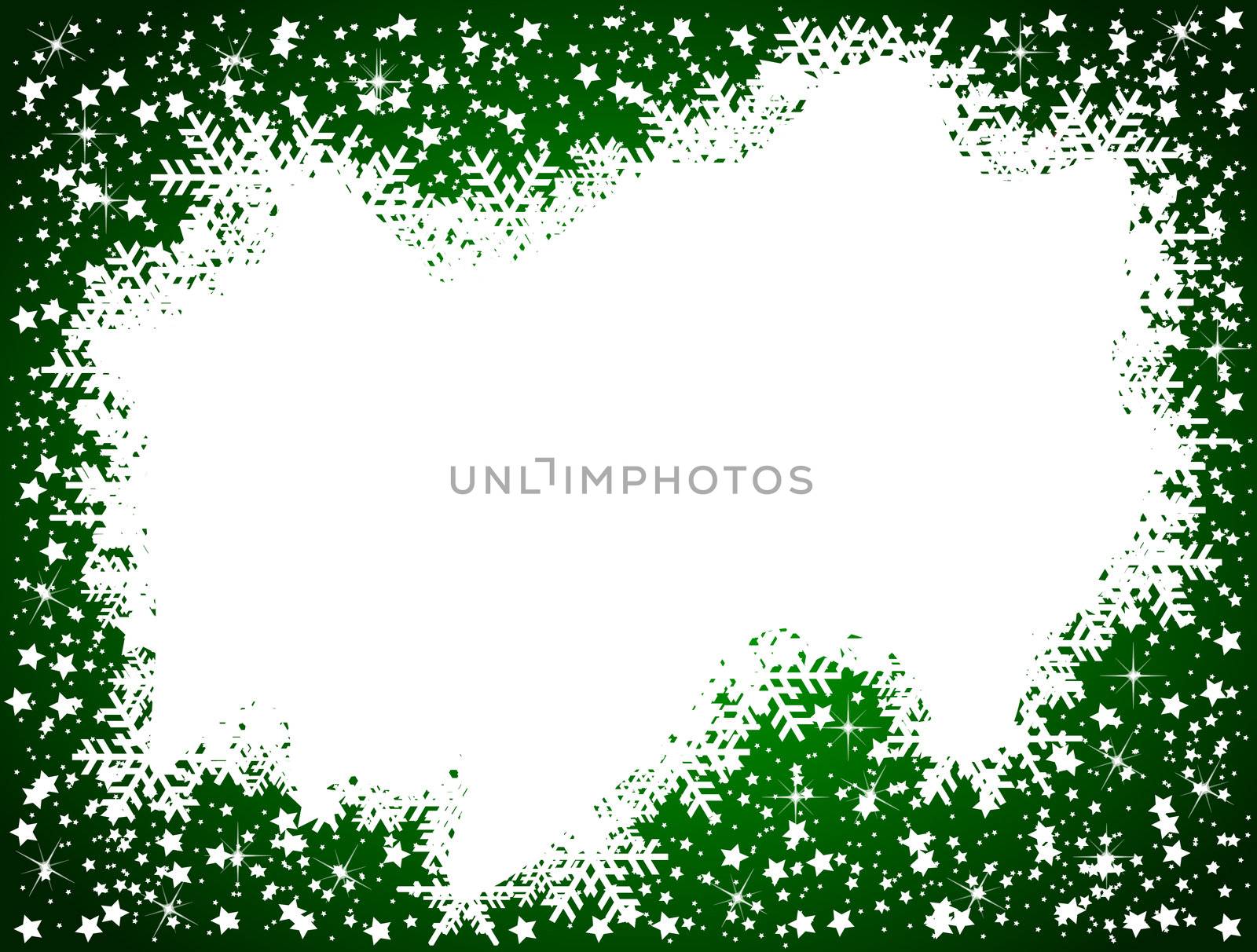 green christmas background- space for your text by peromarketing