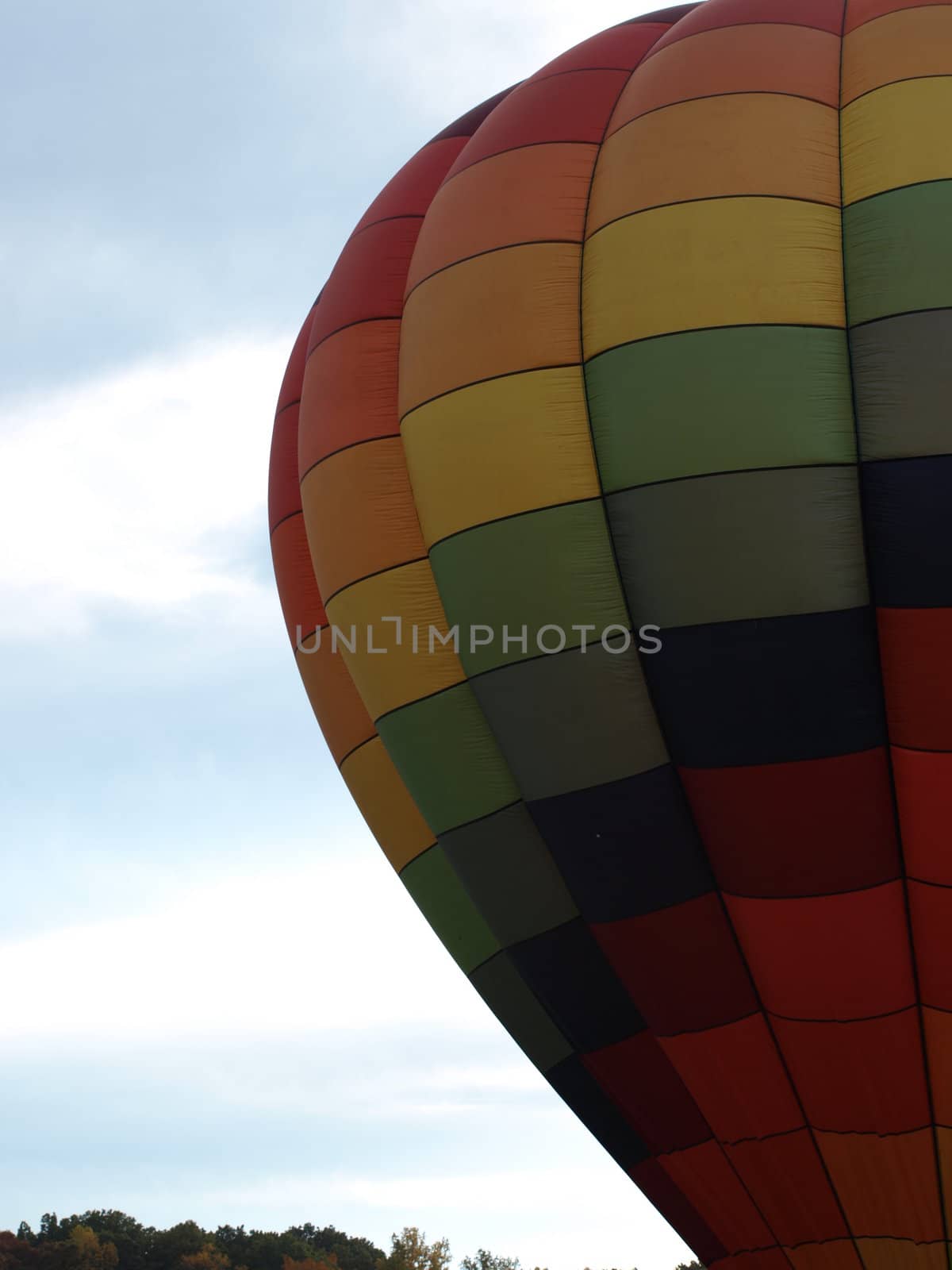 Hot air balloon festival in rural North Carolina.