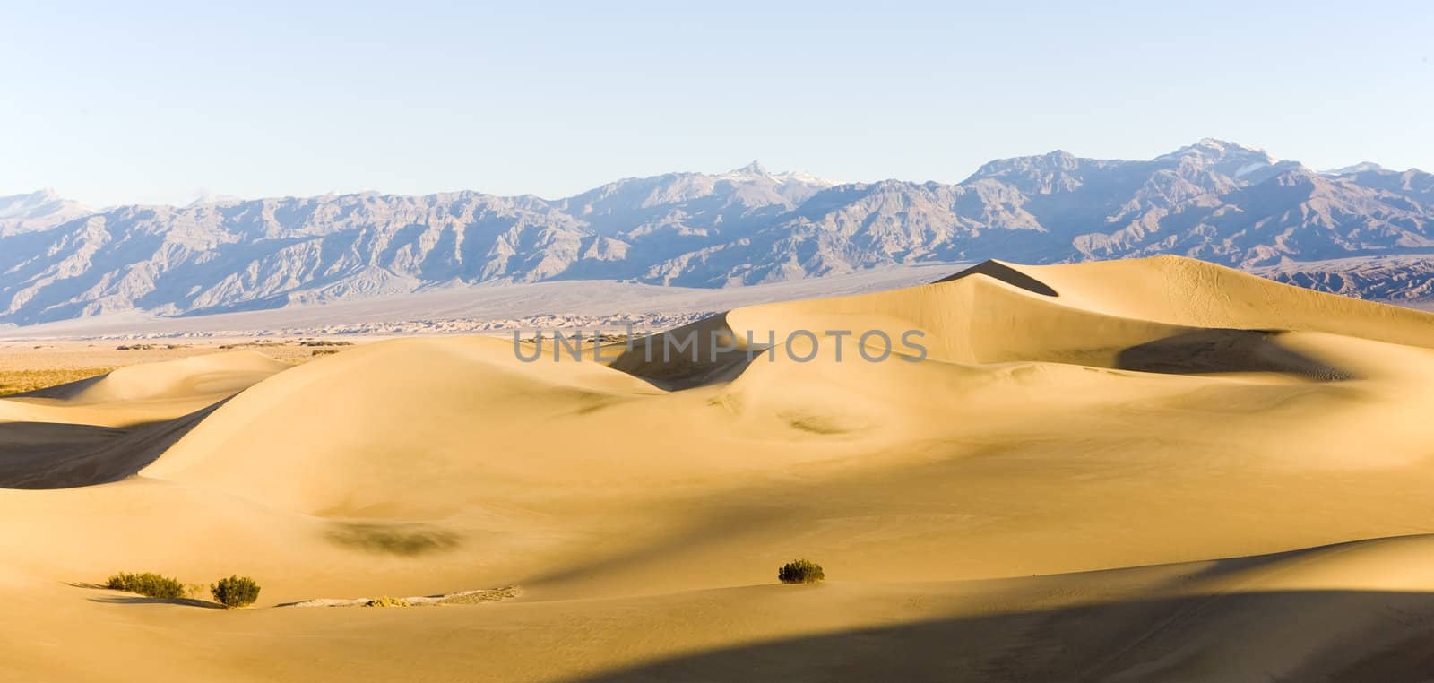 Stovepipe Wells sand dunes, Death Valley National Park, Californ by phbcz