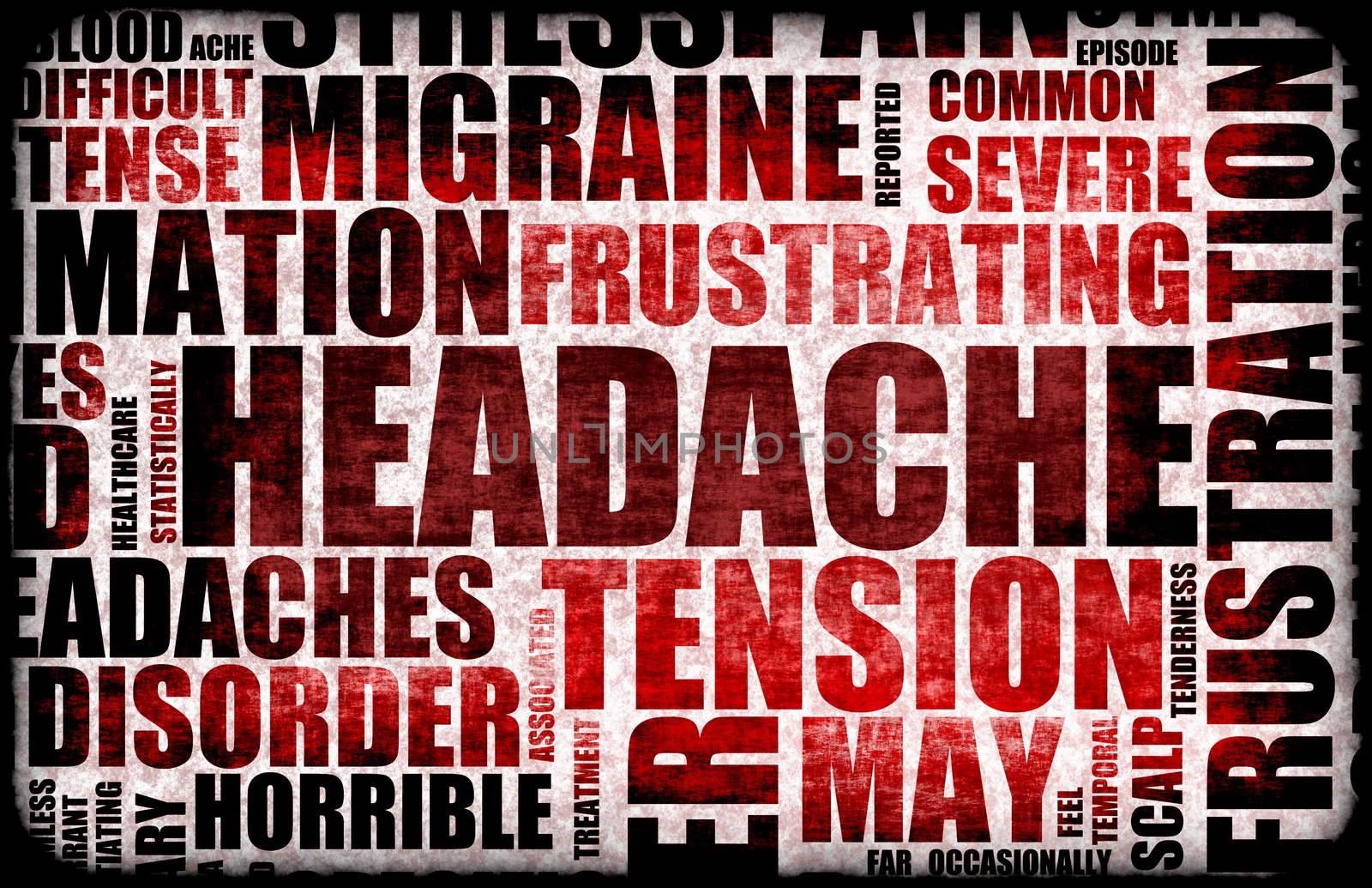 Severe Headache Medical Condition as a Background