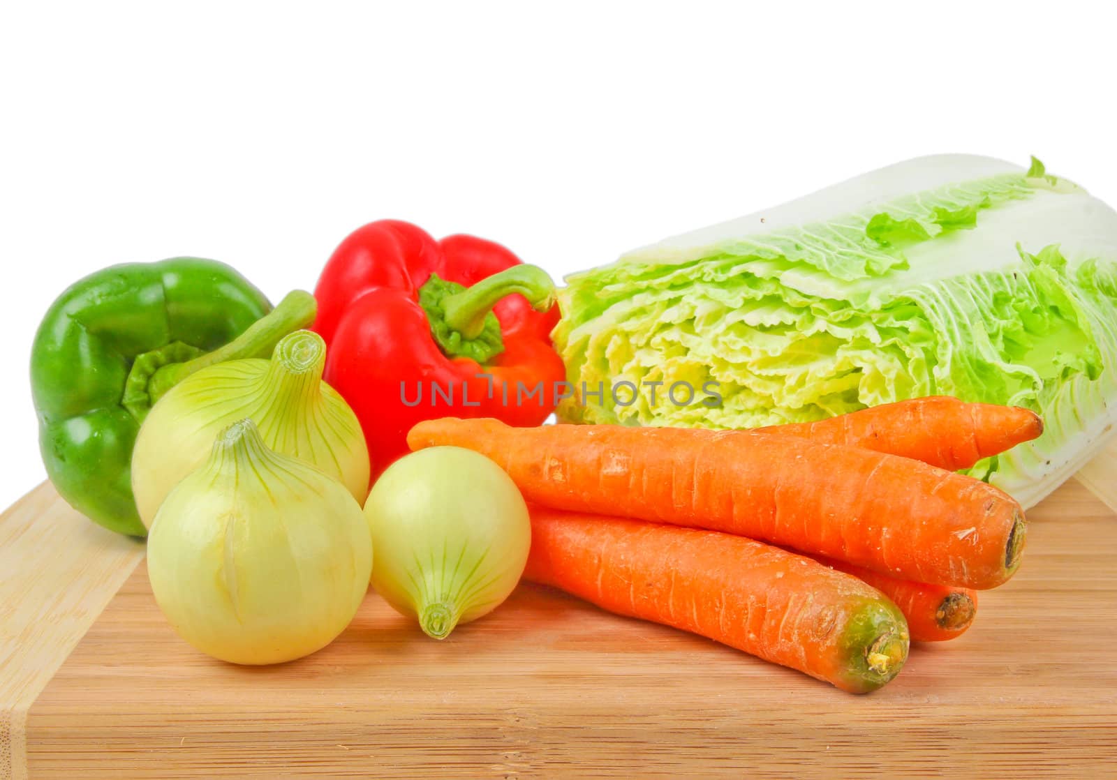 Raw fresh vegetables by dotweb