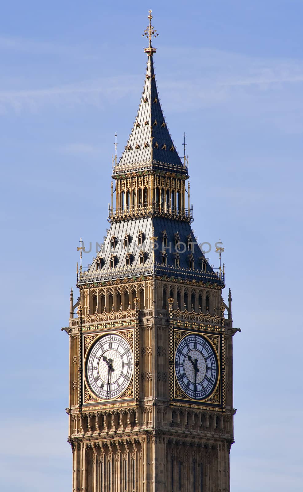 The Big Ben Tower in London by kmiragaya