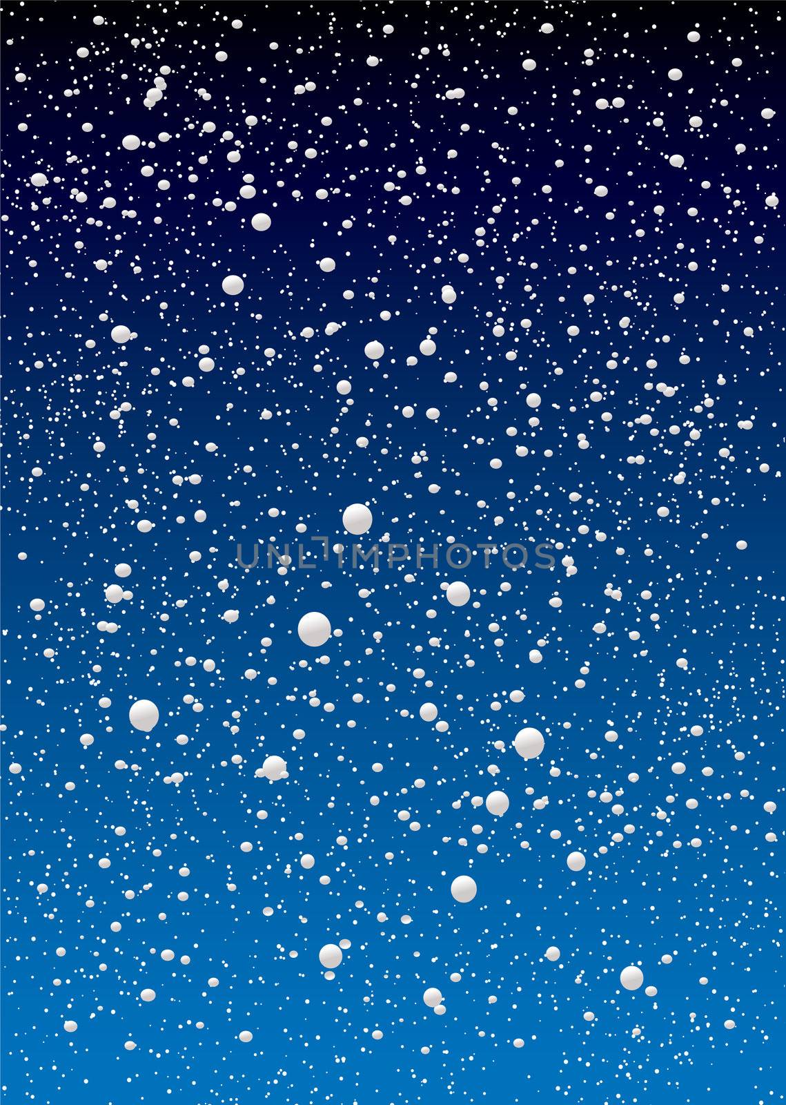 snowflake sky by nicemonkey