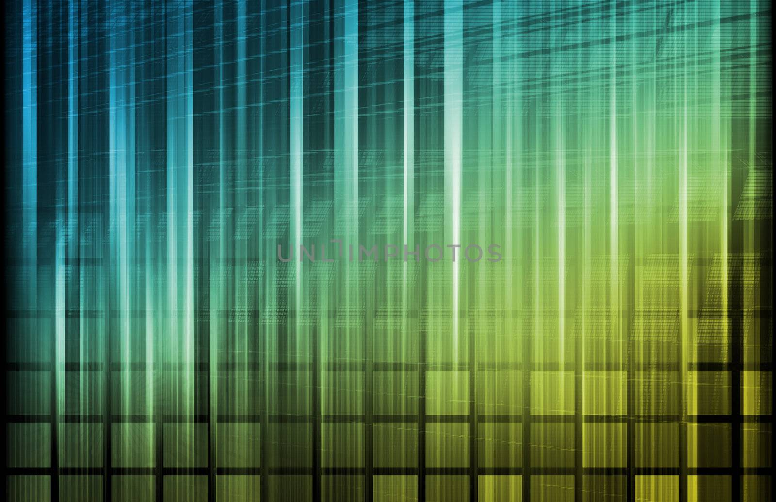 Abstract Internet Background by kentoh