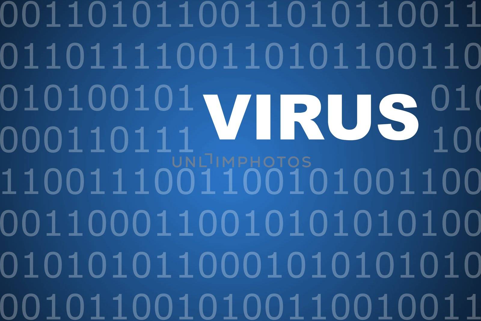 Virus Abstract Background in Web Security Series Set