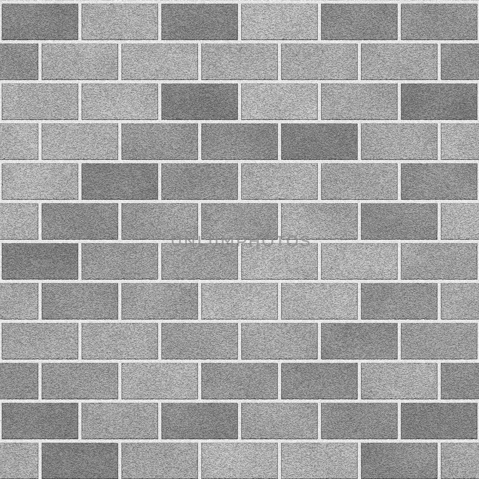 Construction blocks texture in shades of grey