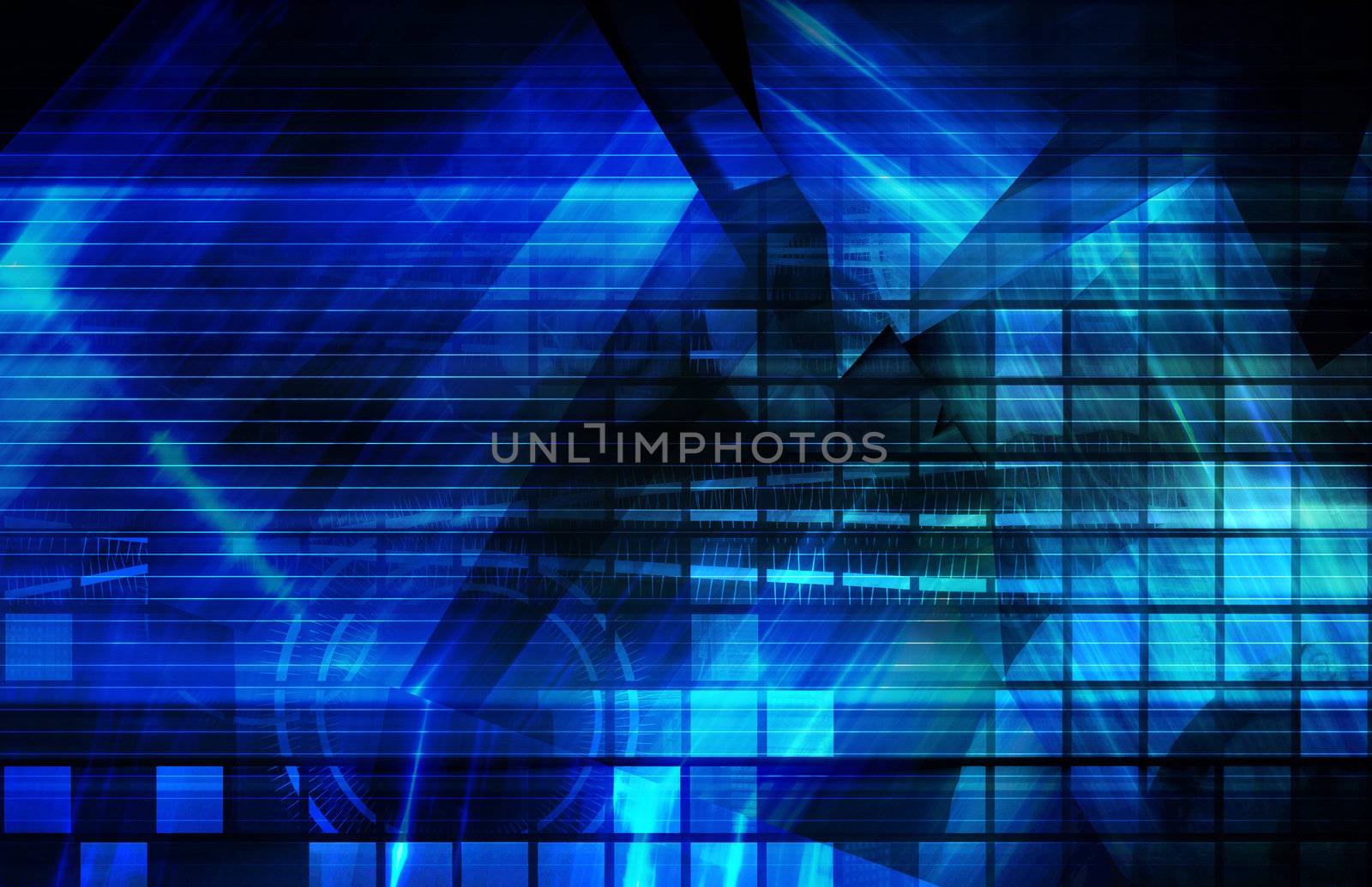 Blue Corporate Background by kentoh