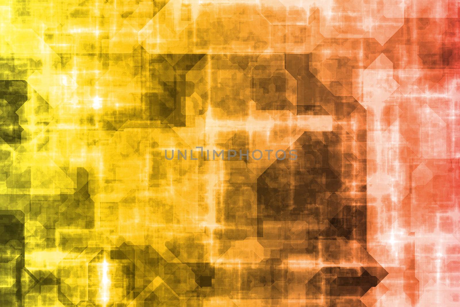 Electric Storm Current Grid Abstract Background Wallpaper