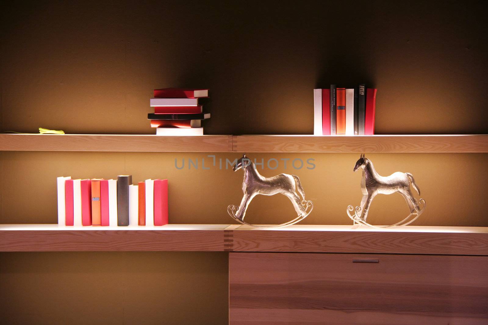 book shelf by Hasenonkel