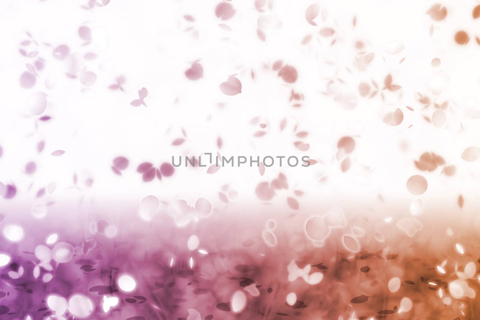 A Soft Falling Leaves Abstract Background Art