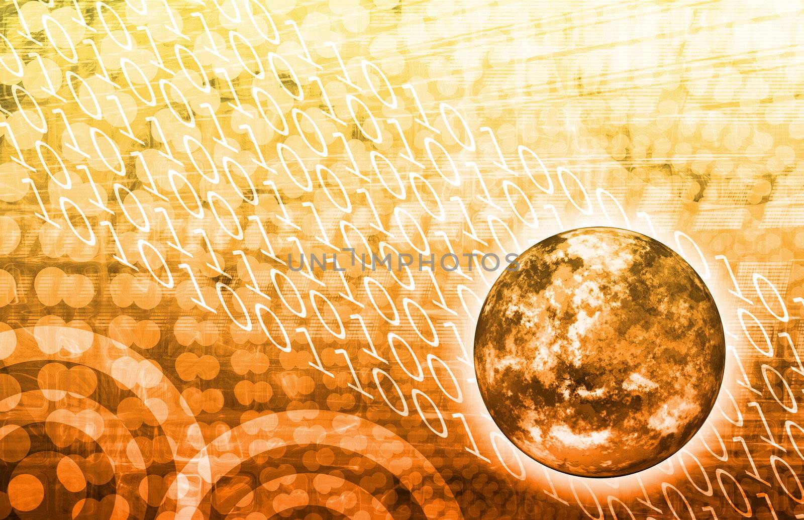 A Global Business Abstract Background Art Texture
