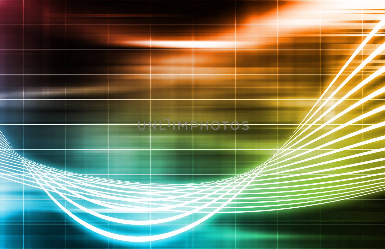 An Information Technology with Glowing Lines