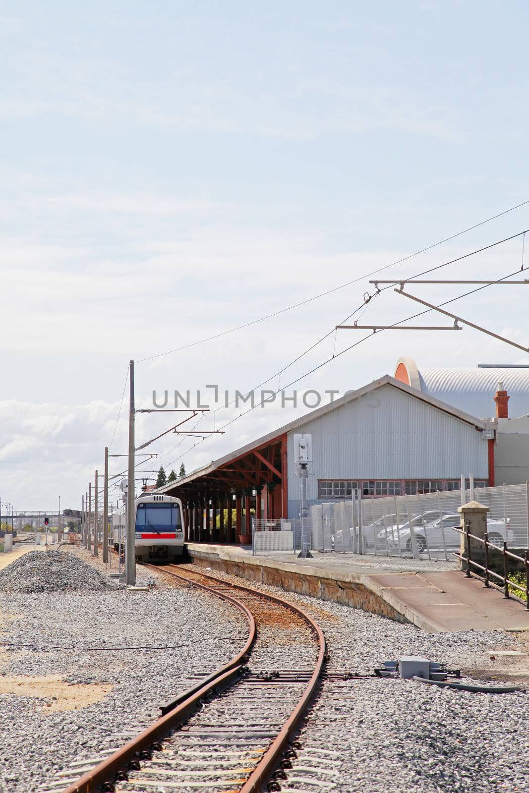A Train Station in Fremantle Western Australia