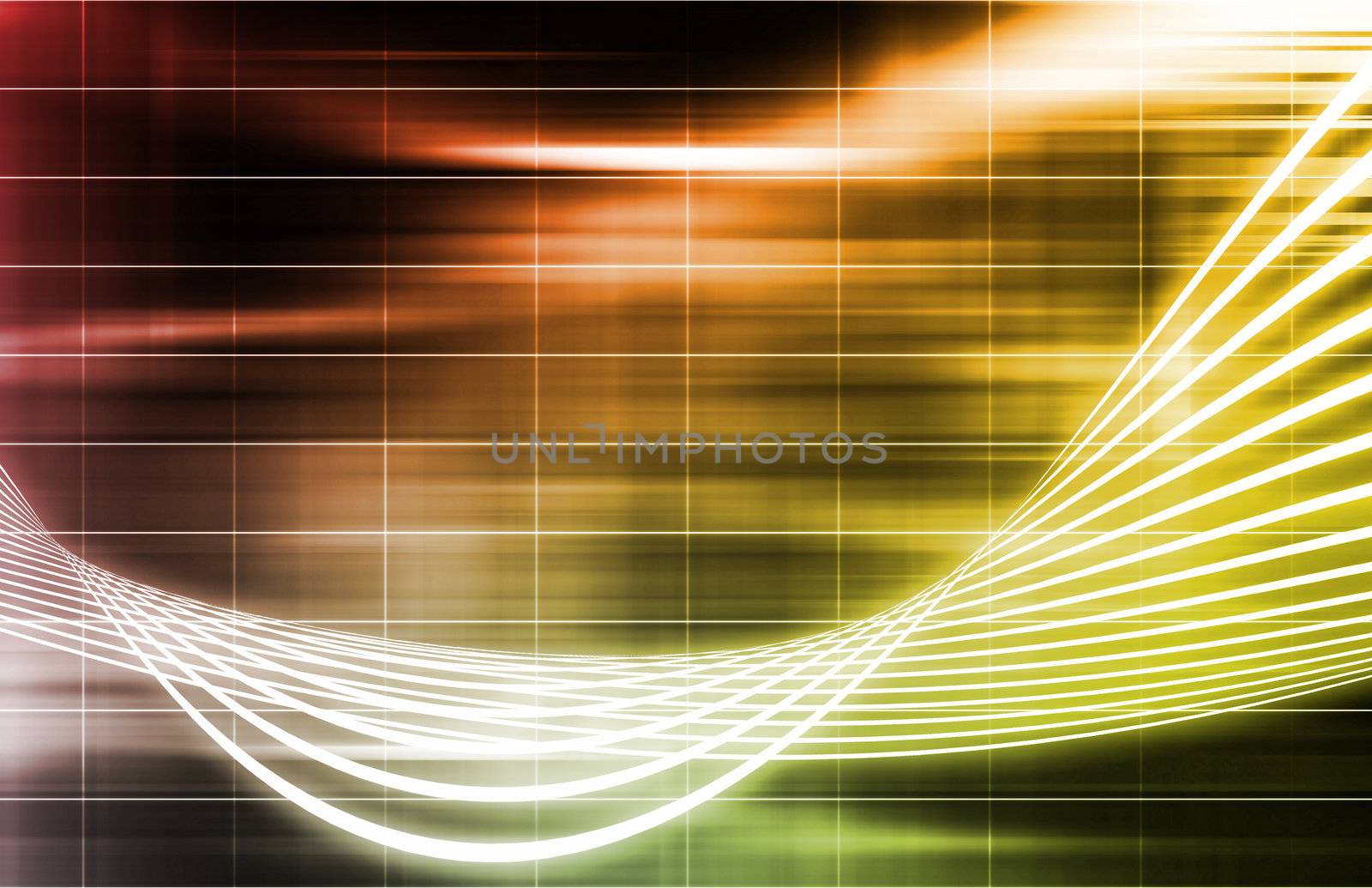 An Energy Spectrum With Data Grid Lines