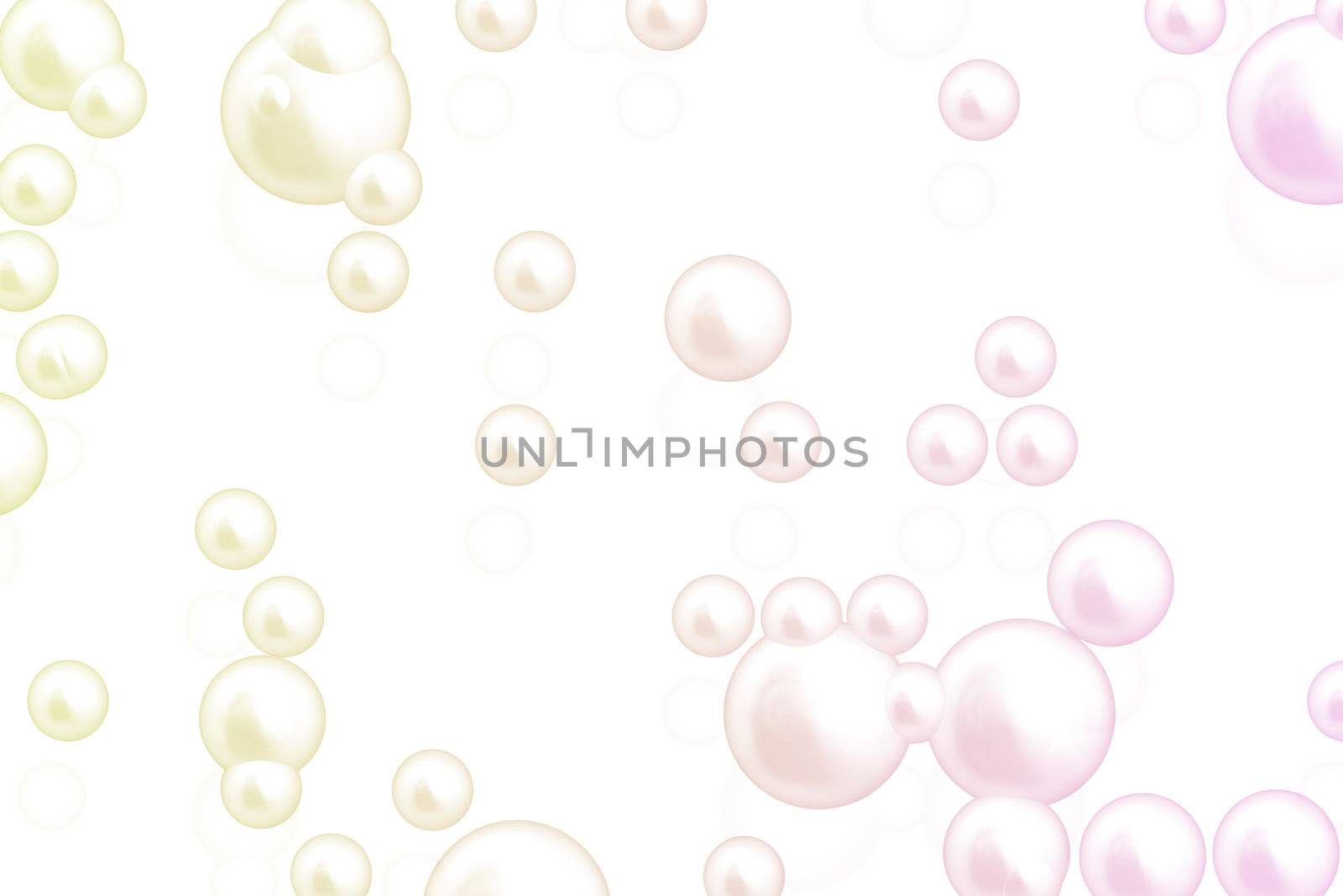 Soda Pop Fun Color Bubbles Abstract Illustration