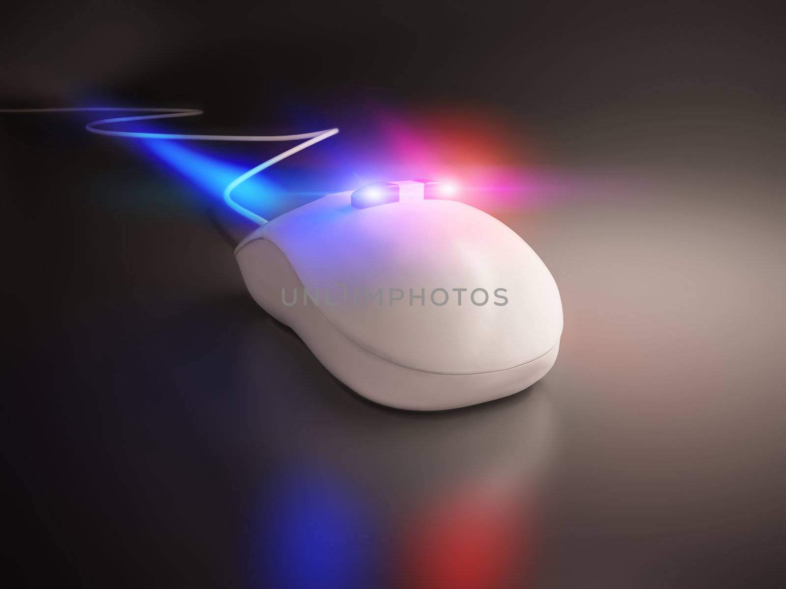 High speed emergency mouse  by woodoo