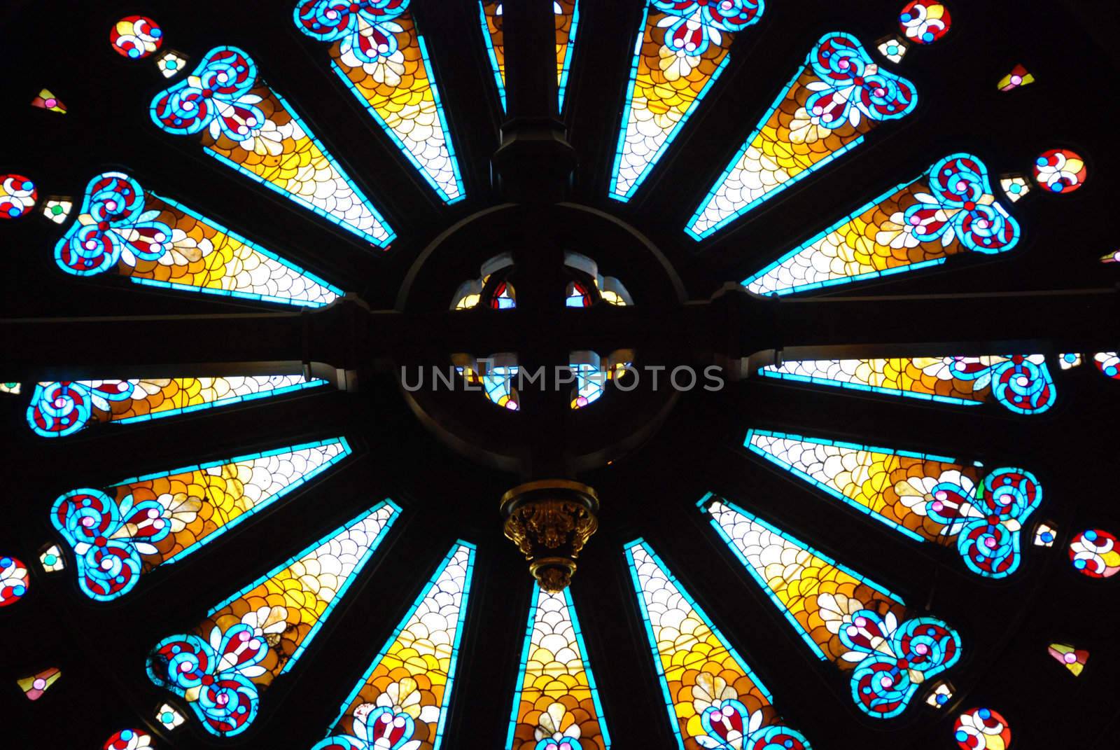 Detail in a Austin Church, Texas