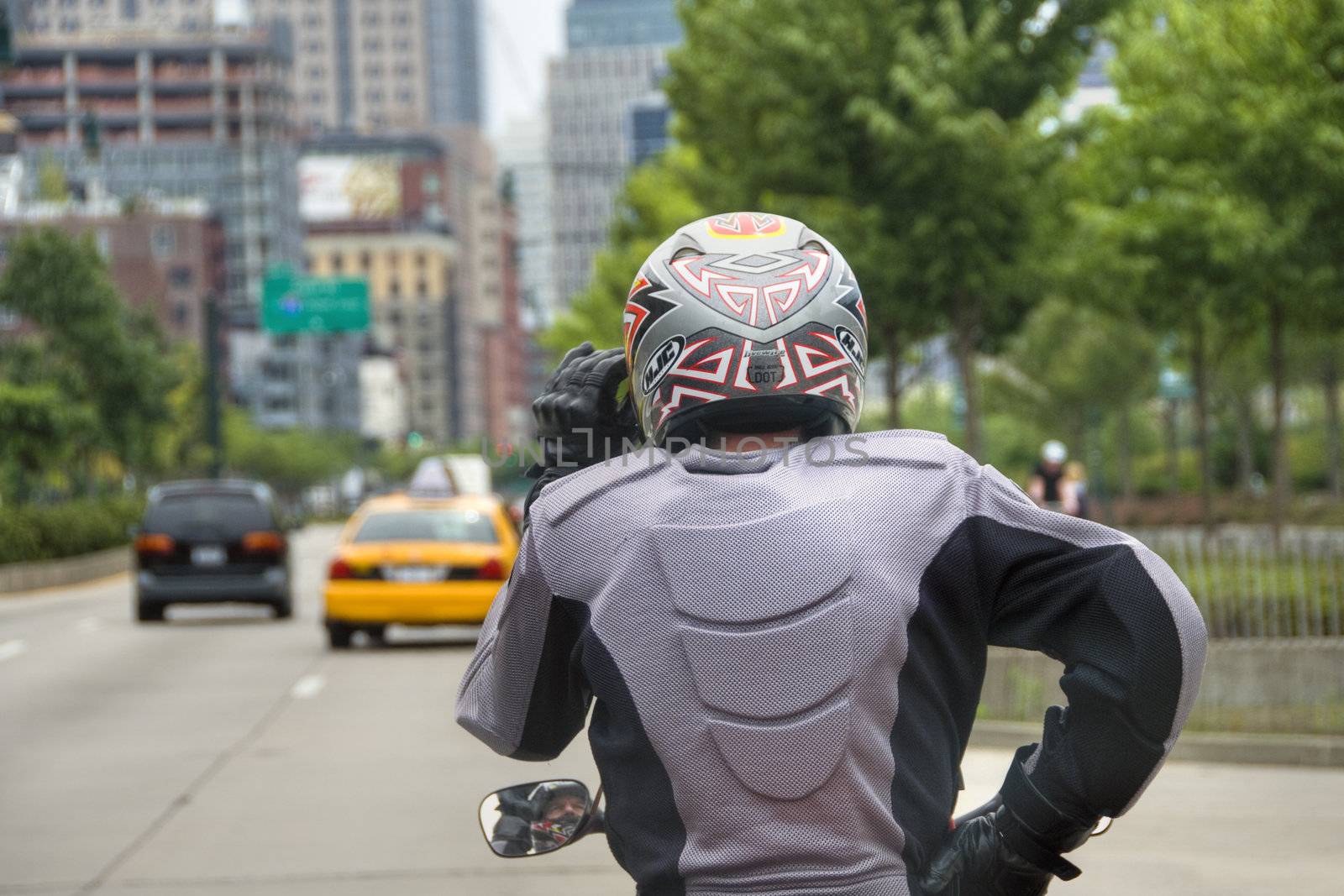 Street Rider in New York City by jovannig
