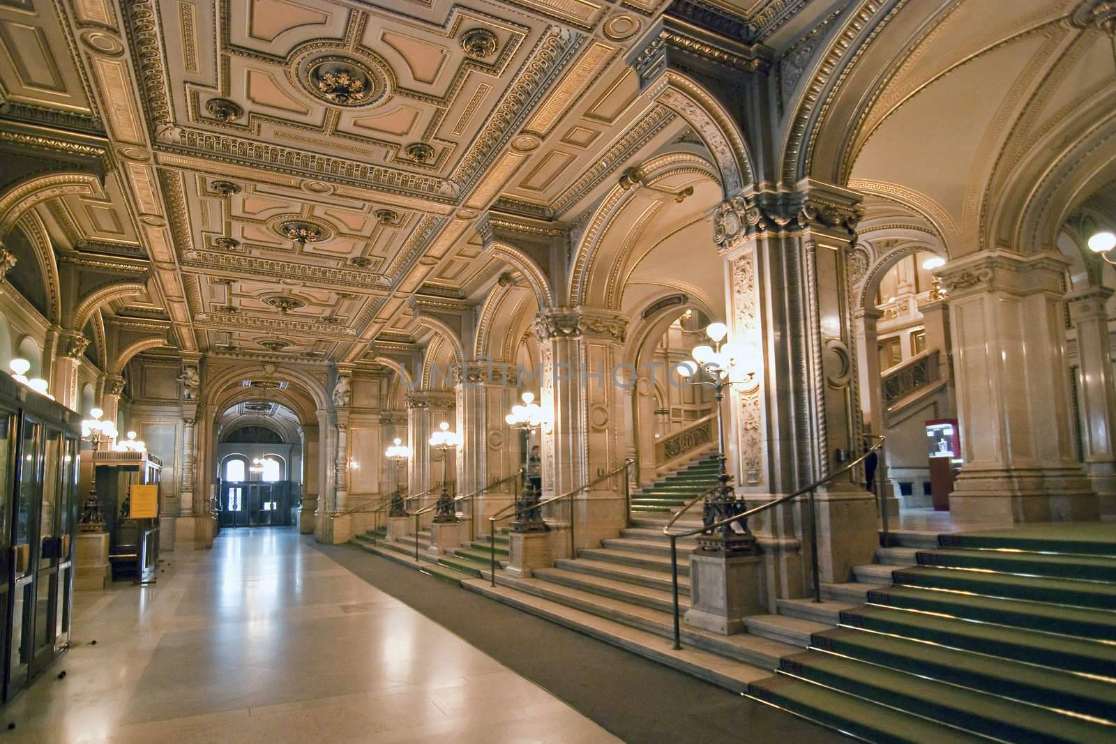Vienna Opera interior, January 2009