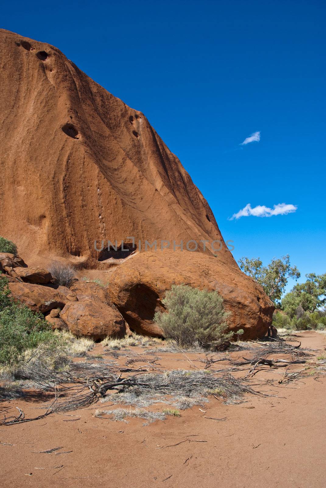 Ayers Rock, Northern Territory, Australia, August 2009 by jovannig