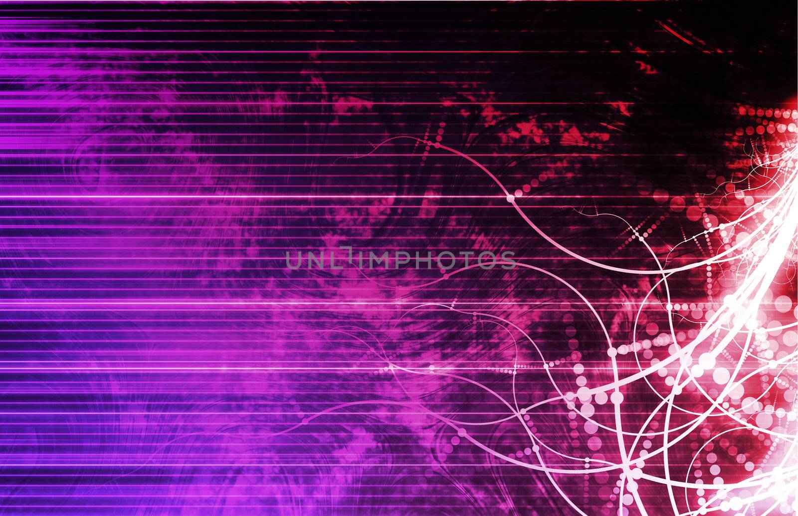 Business Abstract Technology as a Background Art