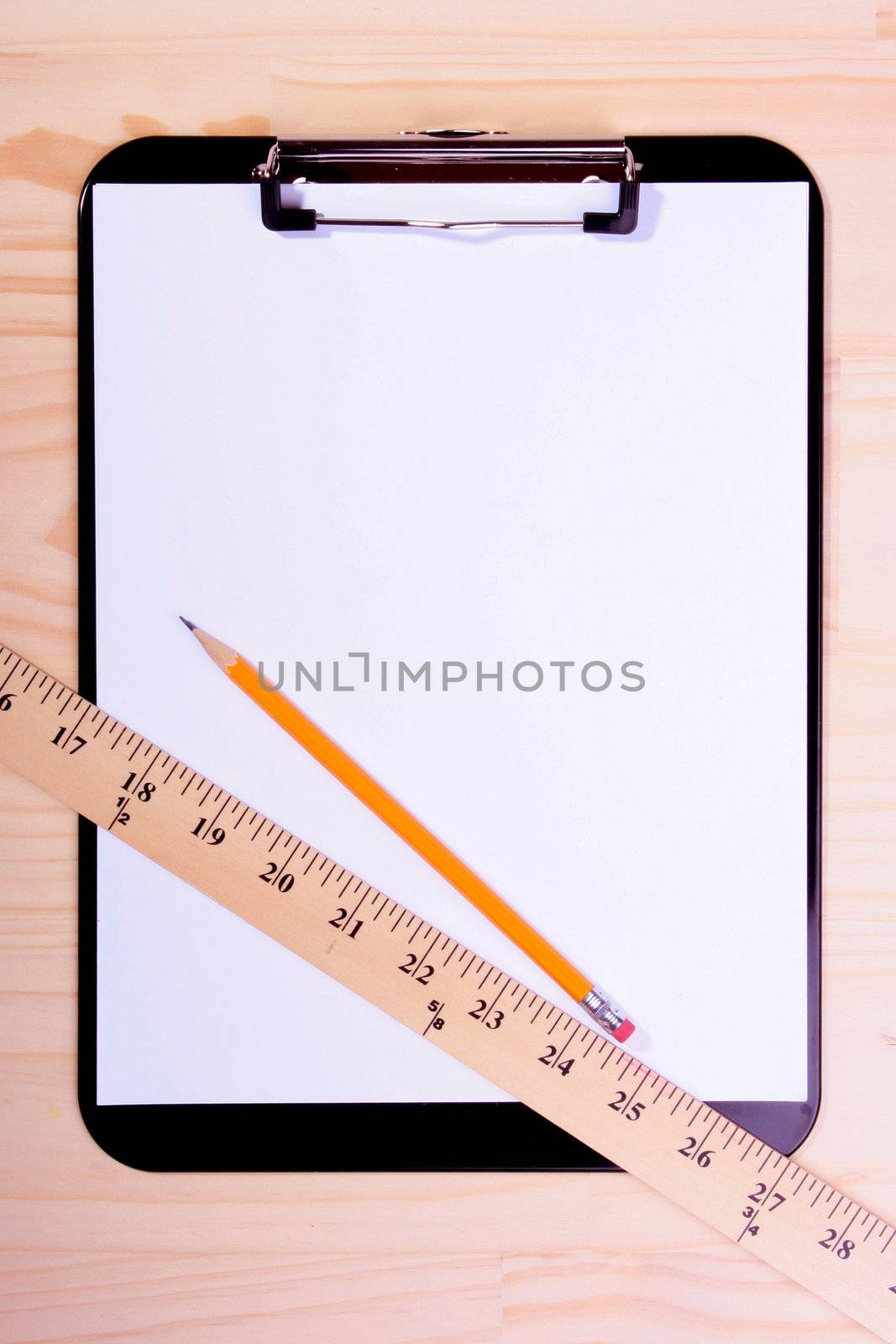 Ruler and pencil by VIPDesignUSA
