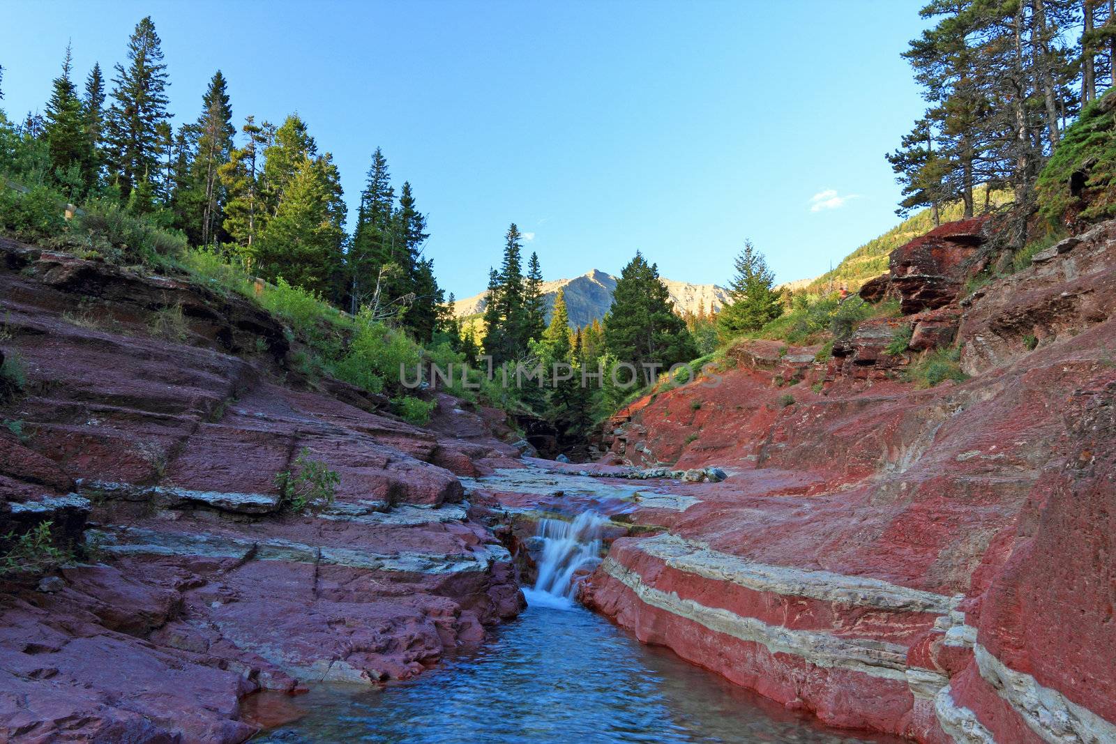 Red Rock Canyon - Waterton Lakes National Park by gonepaddling