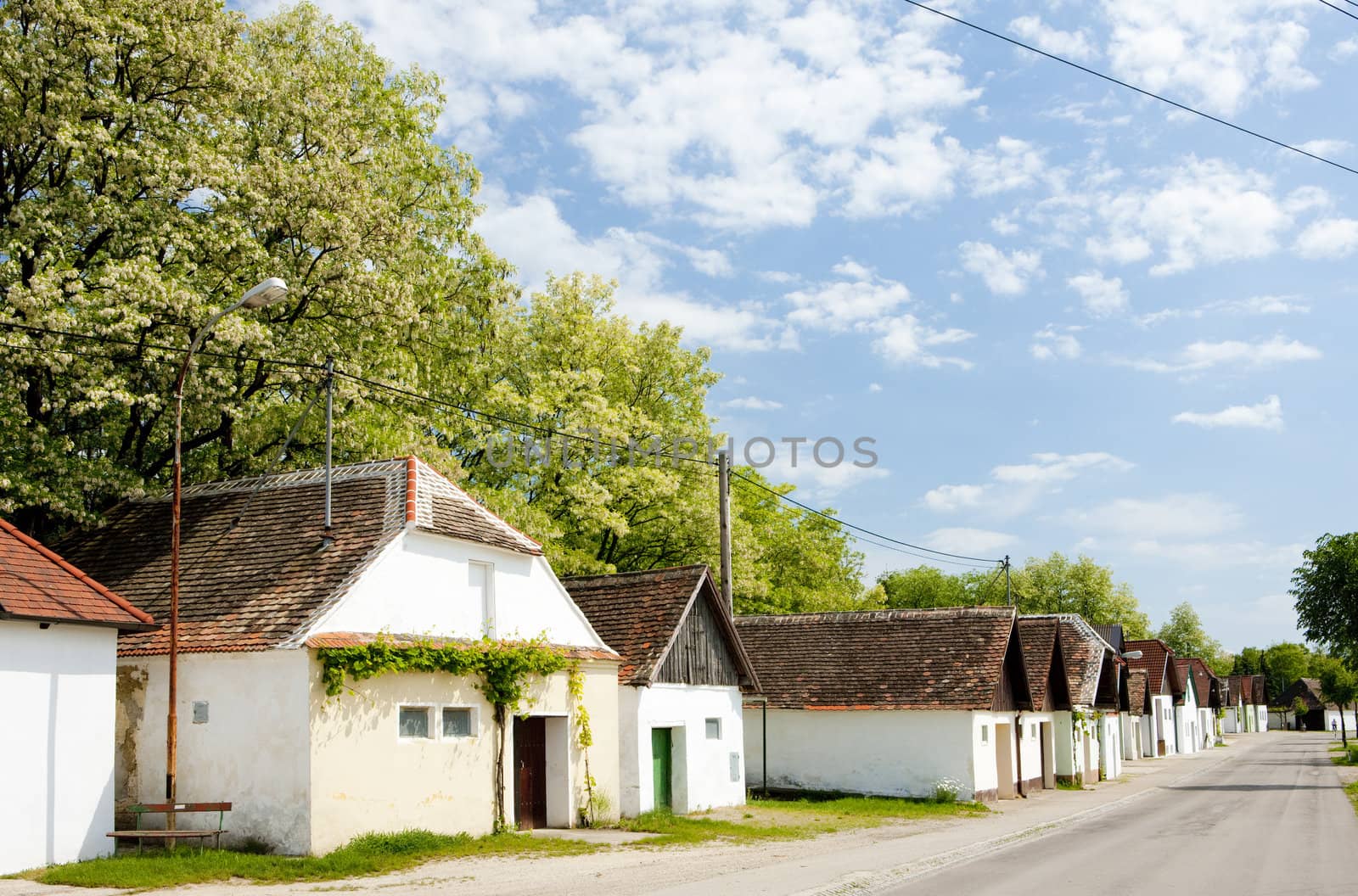 folk wine cellars, Jetzelsdorf, Lower Austria, Austria