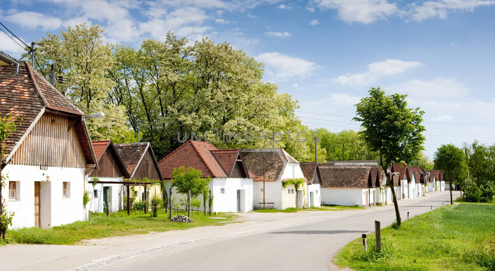 folk wine cellars, Jetzelsdorf, Lower Austria, Austria