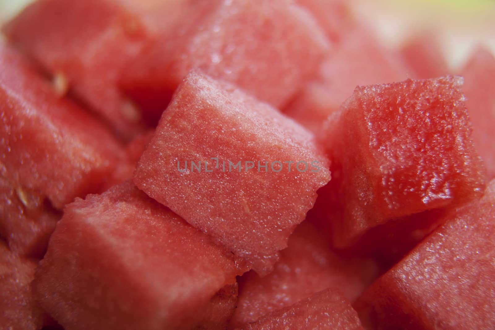 Watermelon cubes by monkeystock