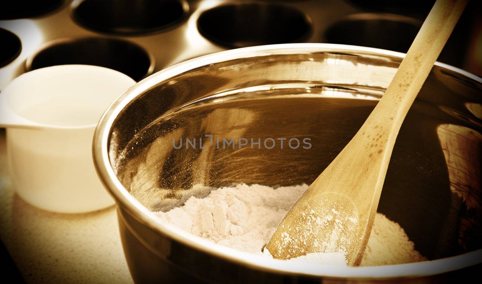 baking ingredients by monkeystock