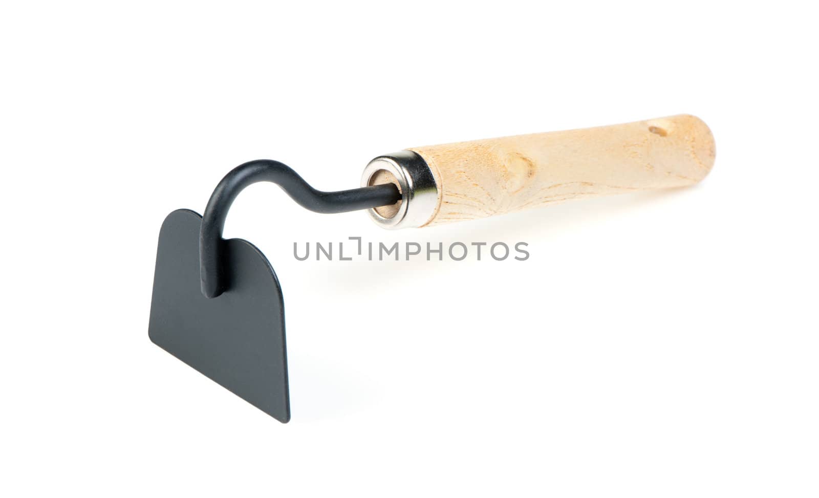 The garden tool a chopper. Isolated on a white background