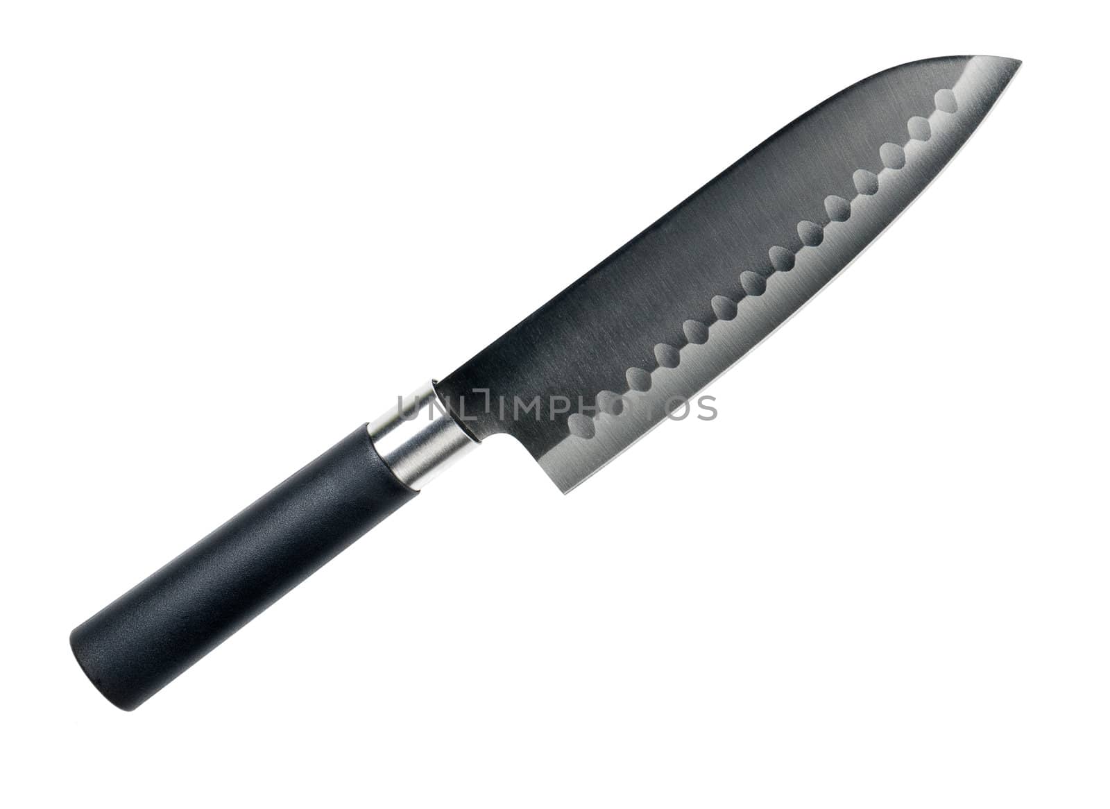 Kitchen knife. Isolated on a white background