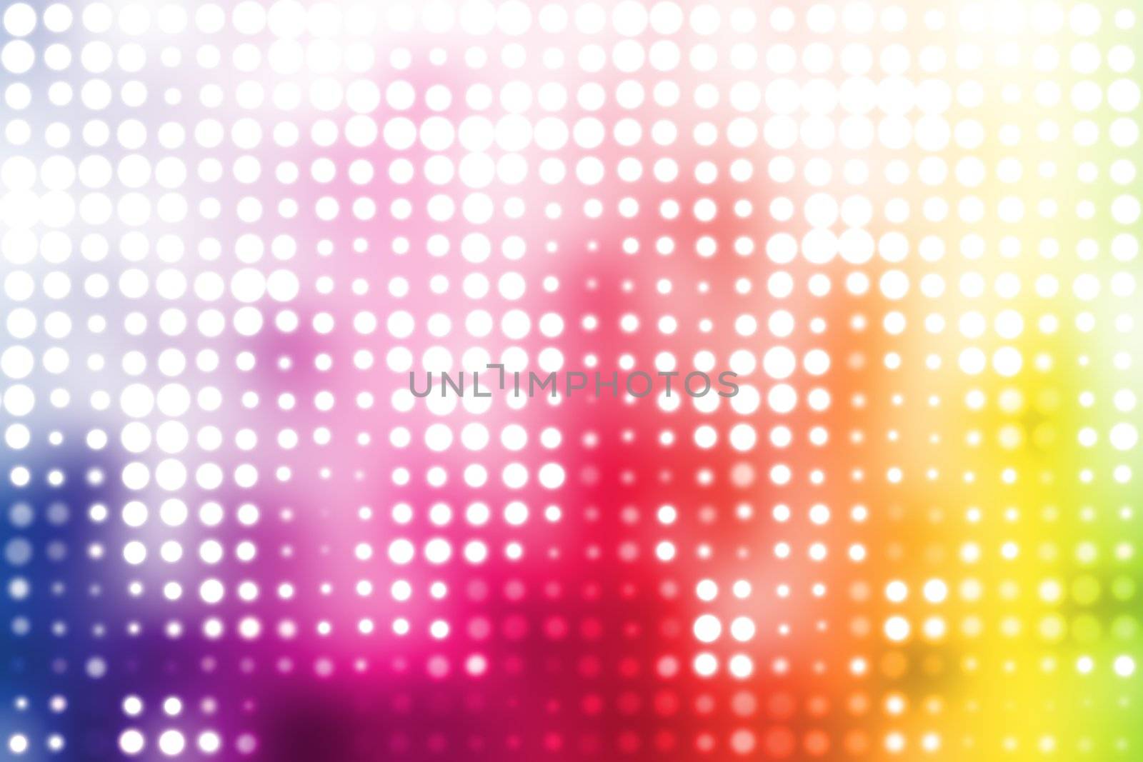 Colorful Party Disco Trendy Abstract Background by kentoh