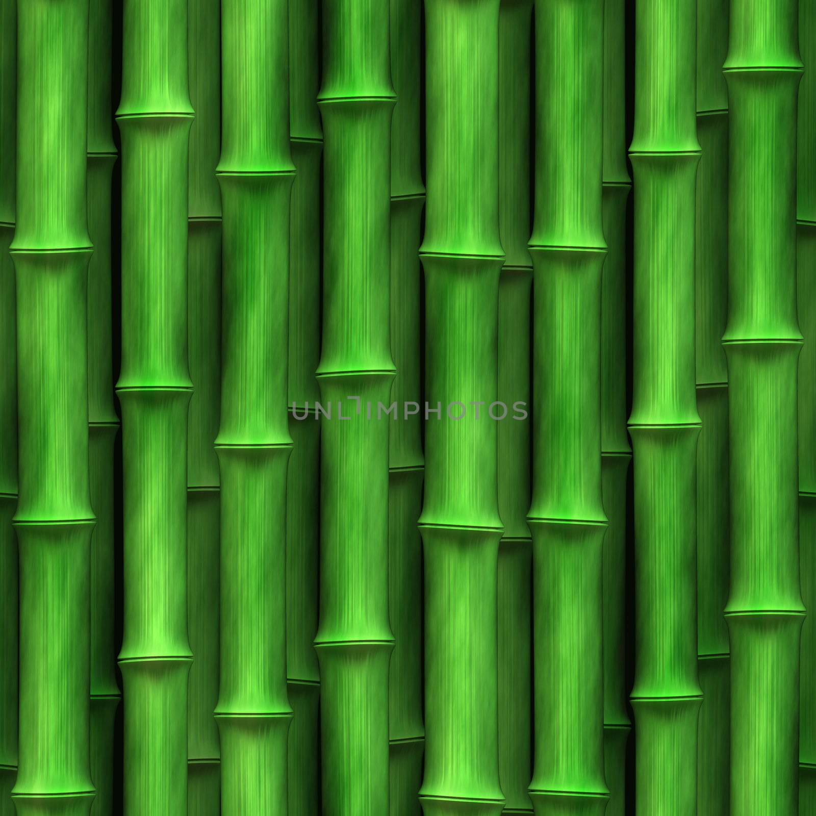 Seamless Bamboo Shoot Plant Wall Background Wallpaper